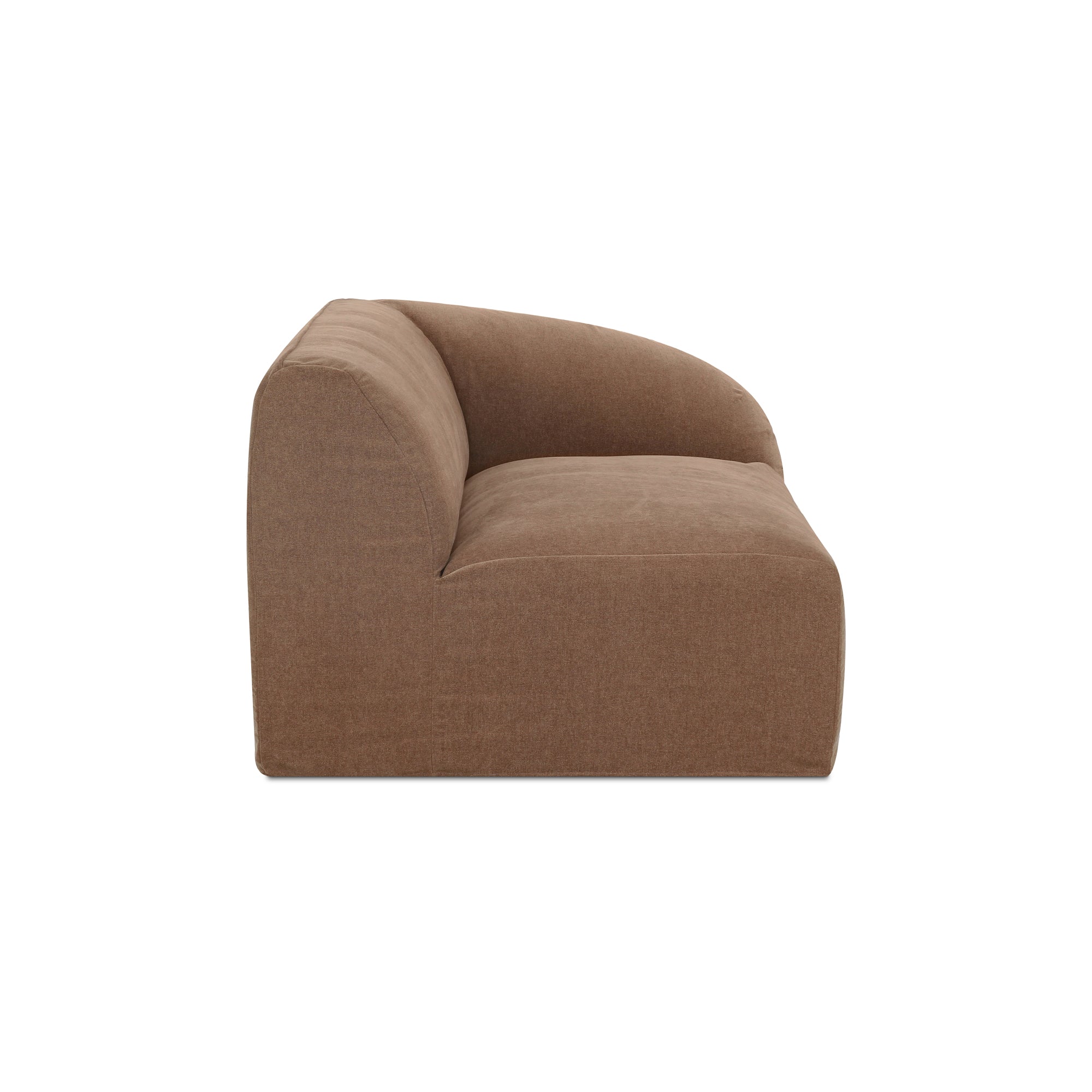 Moes Isla Right Arm Facing Chair Mocha OA-1079-03