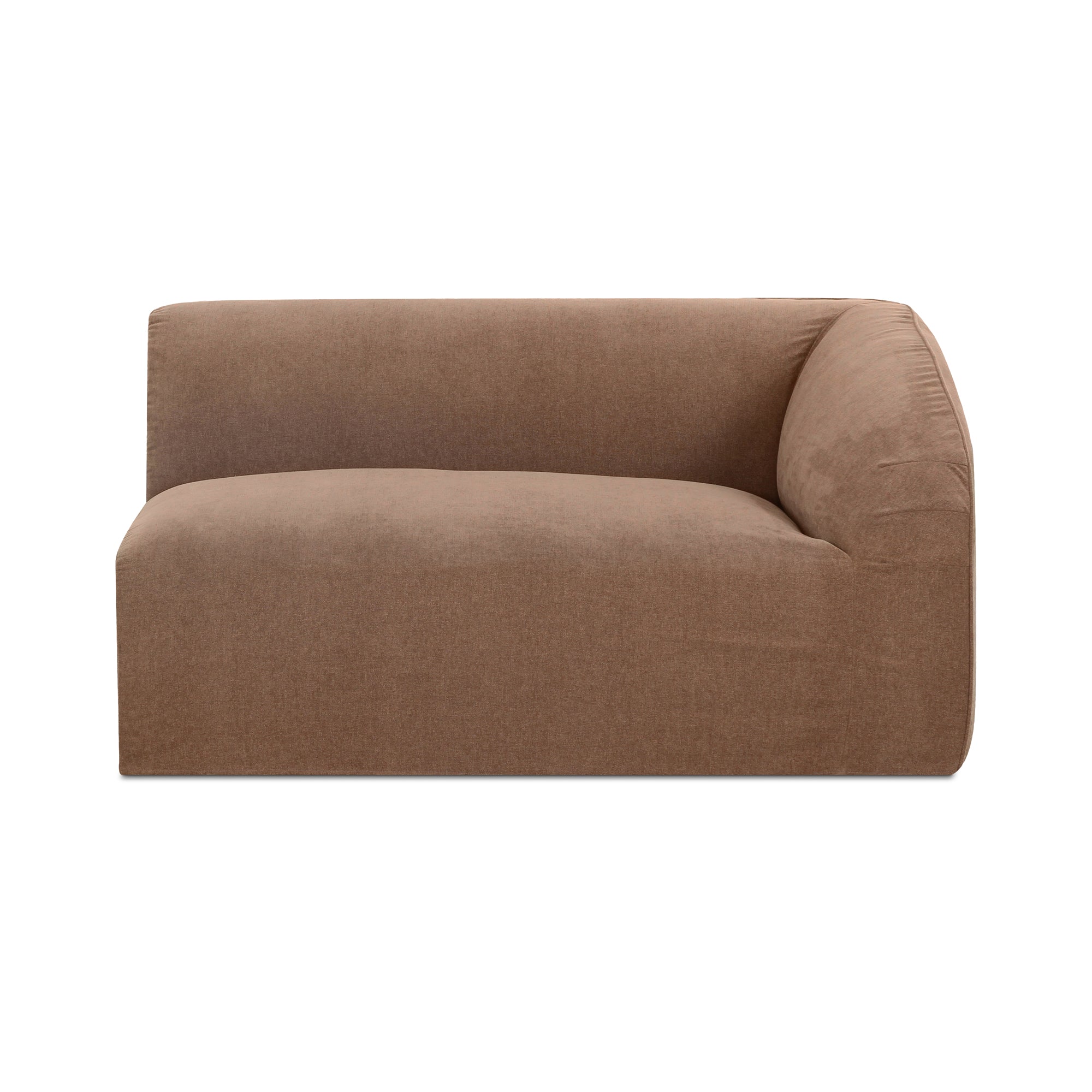 Moes Isla Right Arm Facing Chair Mocha OA-1079-03
