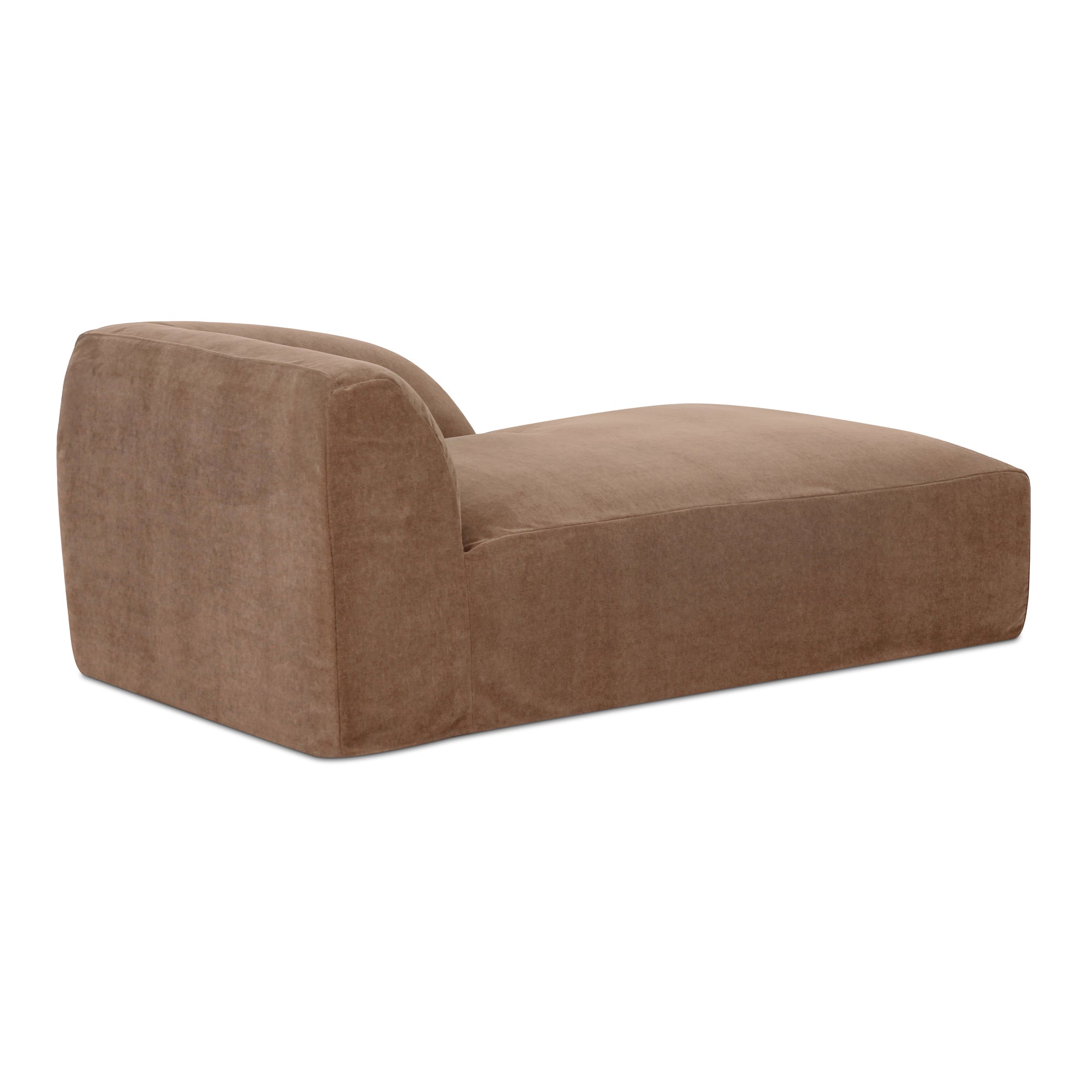 Moes Isla Right Arm Facing Chaise Mocha OA-1084-03