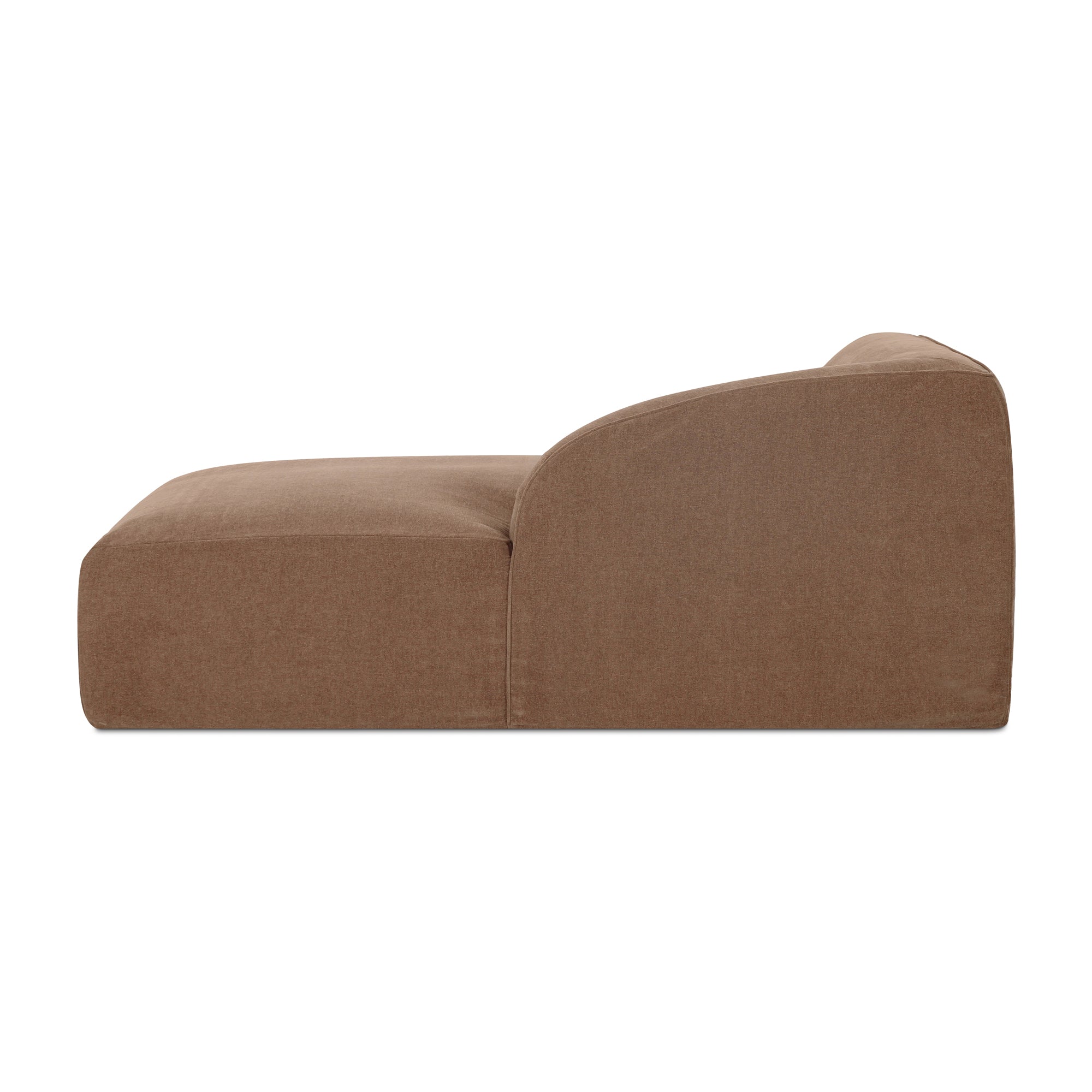 Moes Isla Right Arm Facing Chaise Mocha OA-1084-03