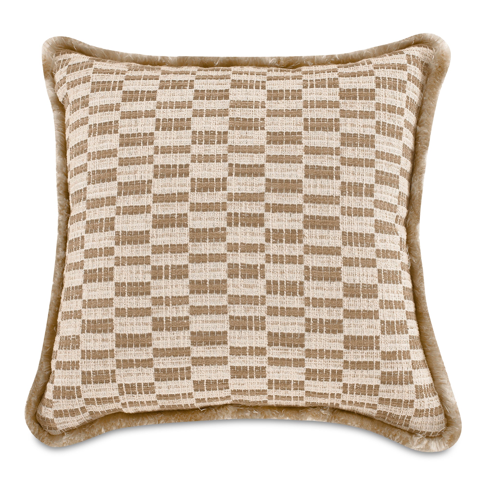 Moes Leone Cushion Taupe OA-1086-39