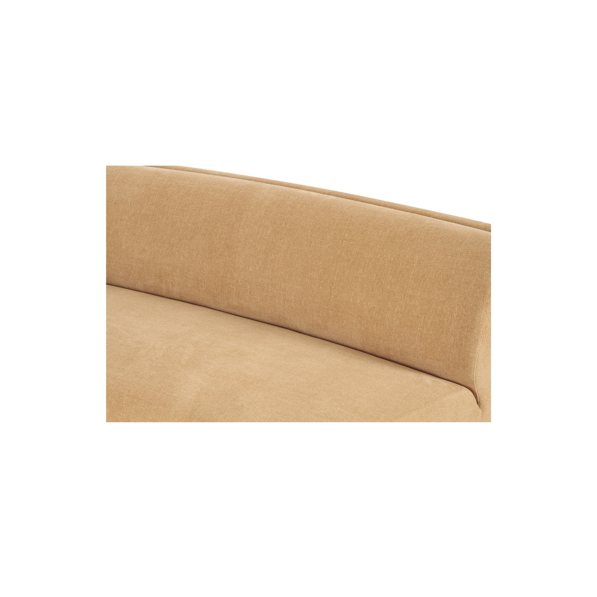 Moes Naomi Concave Sofa Golden Yellow OA-1092-09