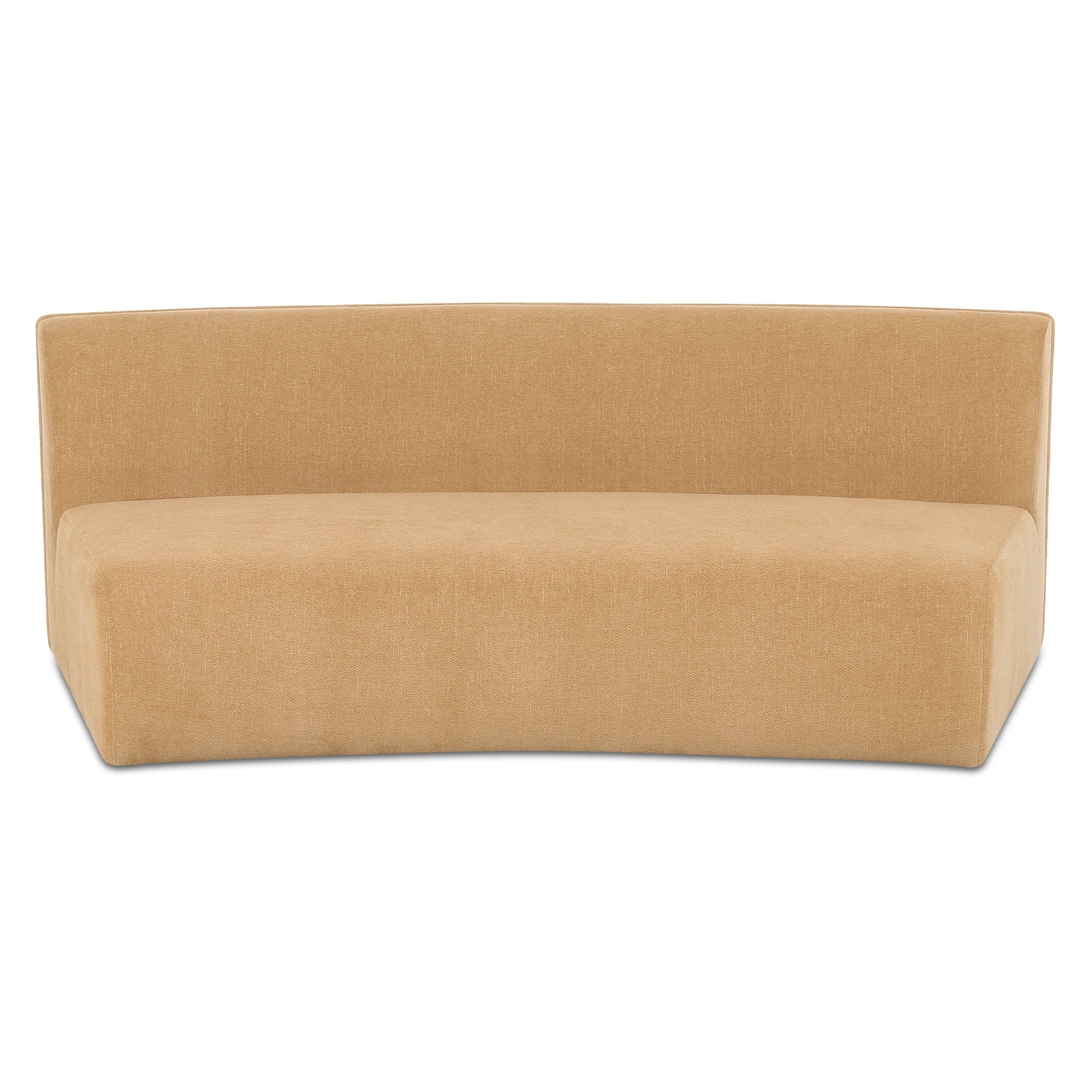 Moes Naomi Concave Sofa Golden Yellow OA-1092-09