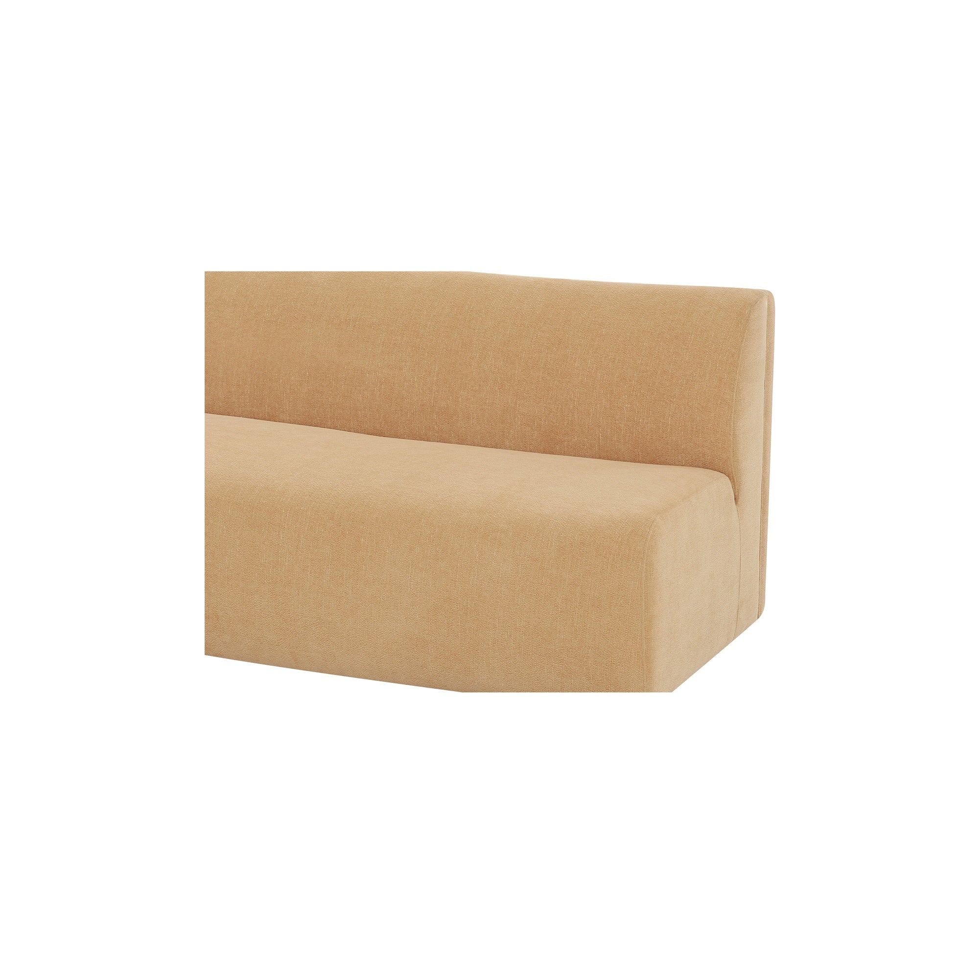 Moes Naomi Convex Sofa Golden Yellow OA-1093-09