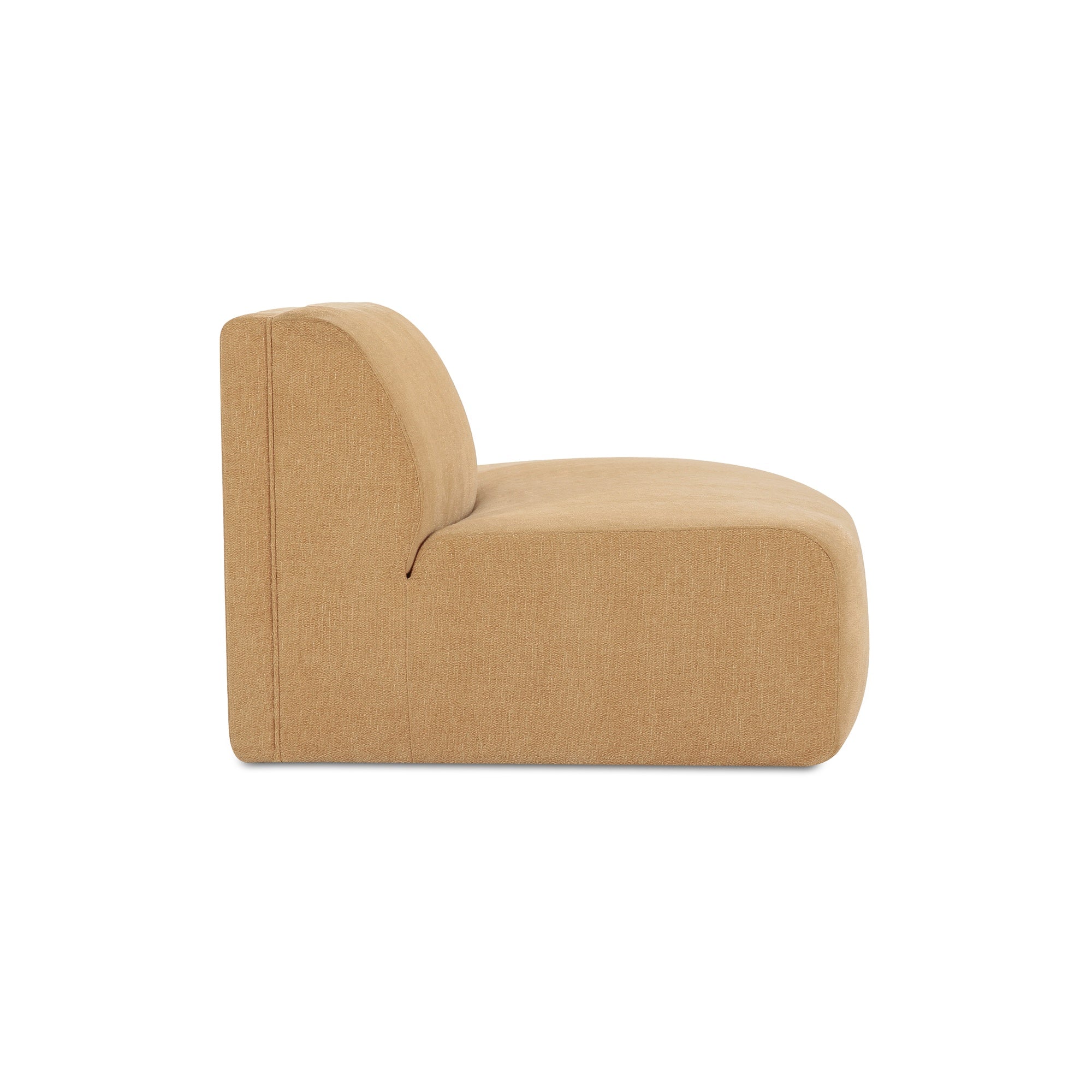Moes Naomi Convex Sofa Golden Yellow OA-1093-09