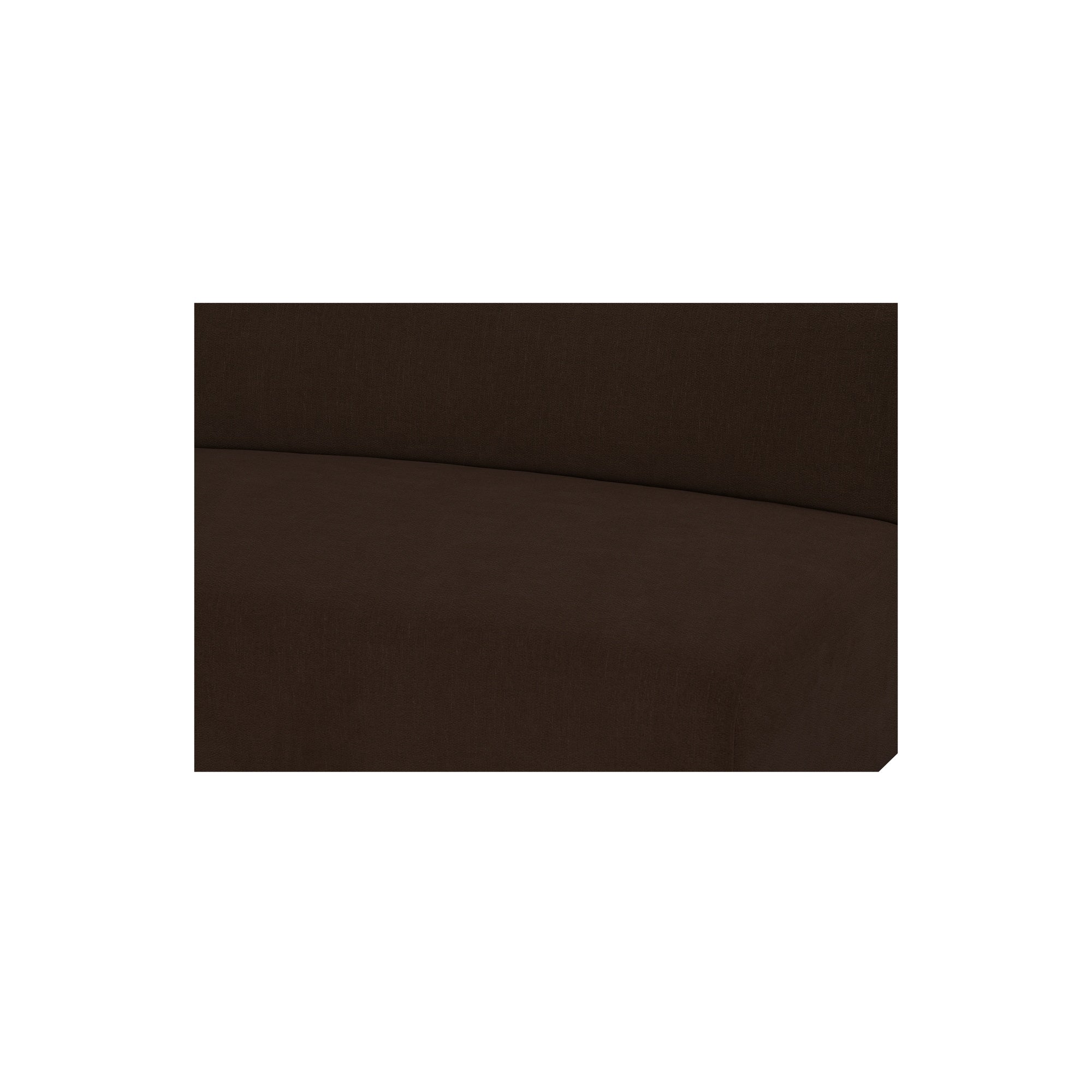 Moes Naomi 2 Piece Concave Modular Sectional Dark Brown OA-1095-20