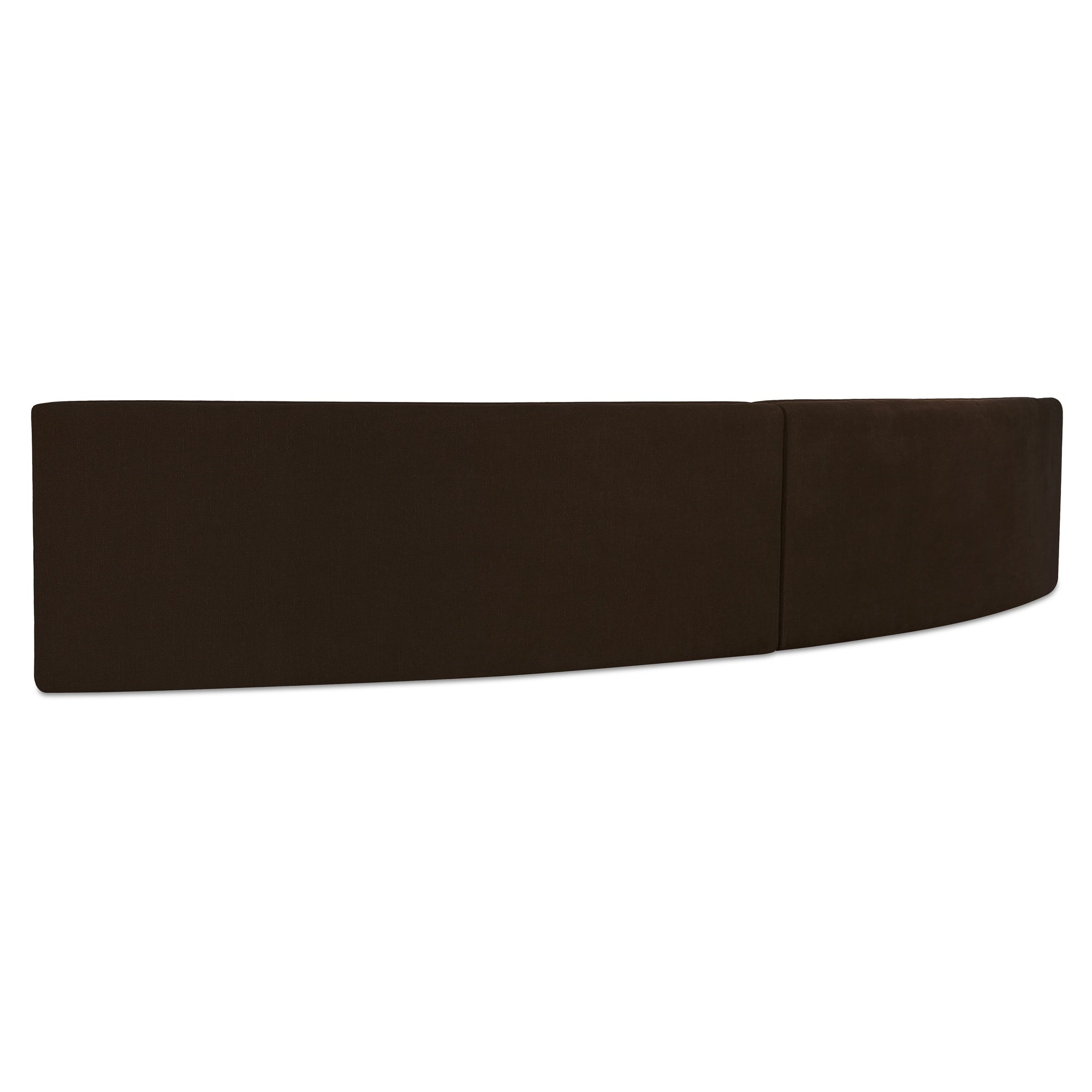 Moes Naomi 2 Piece Concave Modular Sectional Dark Brown OA-1095-20