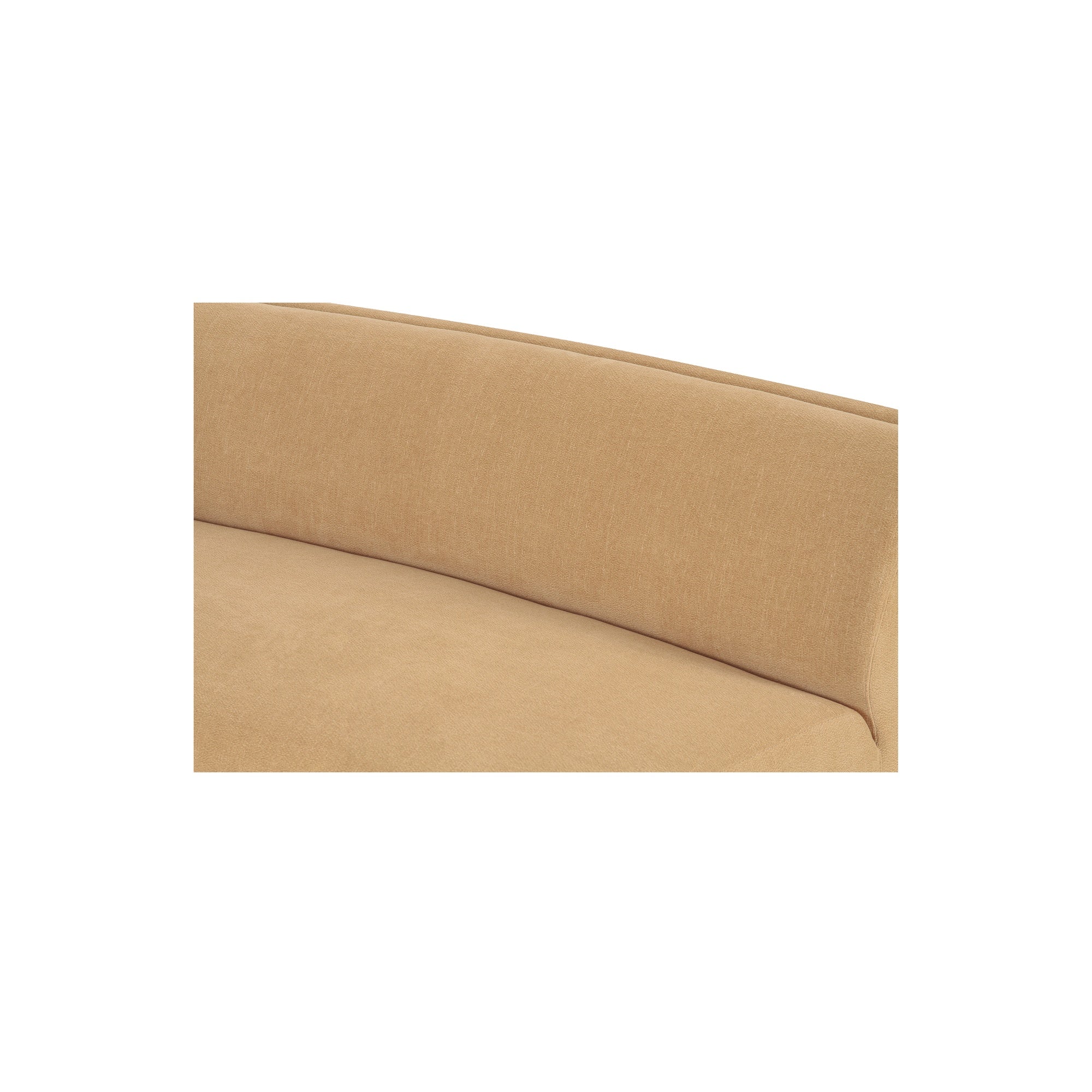 Moes Naomi 2 Piece Convex Modular Sectional Golden Yellow OA-1096-09