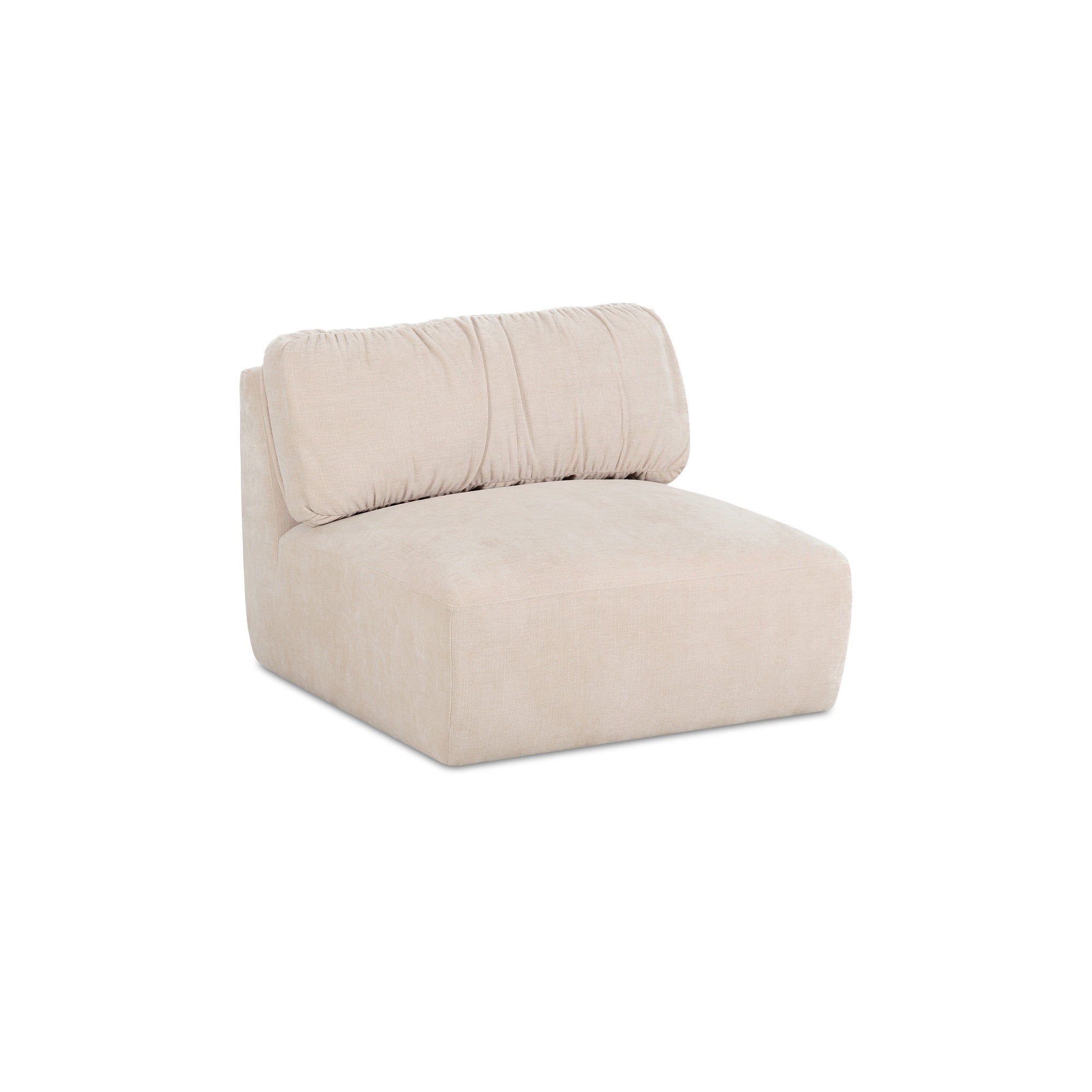 Moes Matina Slipper Chair Oatmeal OA-1102-34