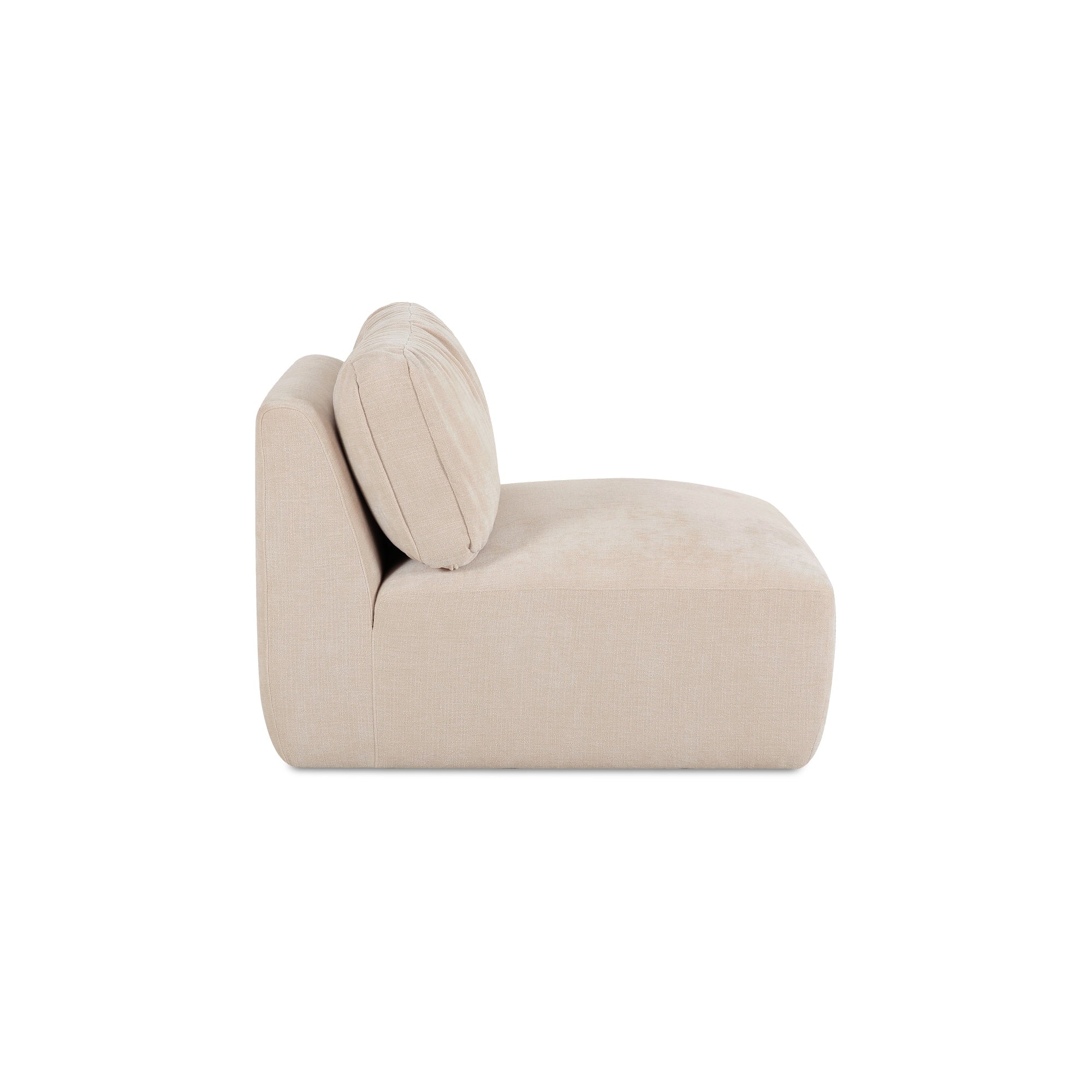 Moes Matina Slipper Chair Oatmeal OA-1102-34