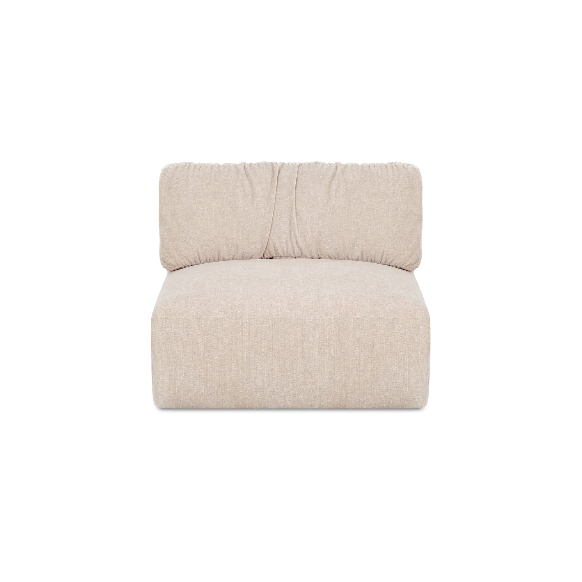 Moes Matina Slipper Chair Oatmeal OA-1102-34