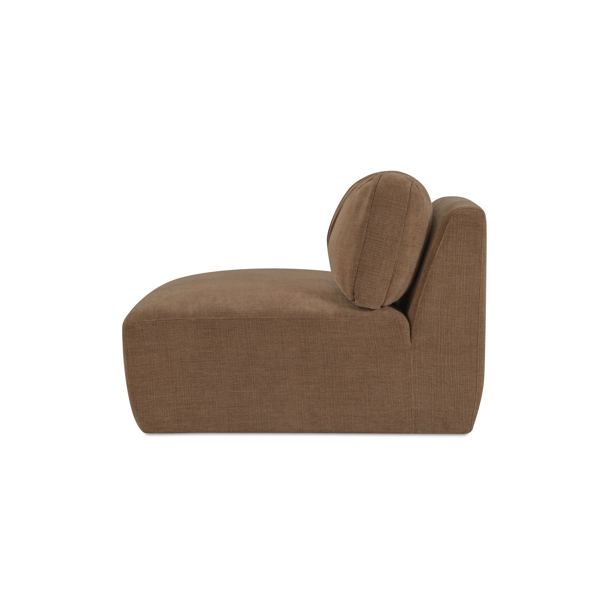 Moes Matina Slipper Chair Taupe OA-1102-39
