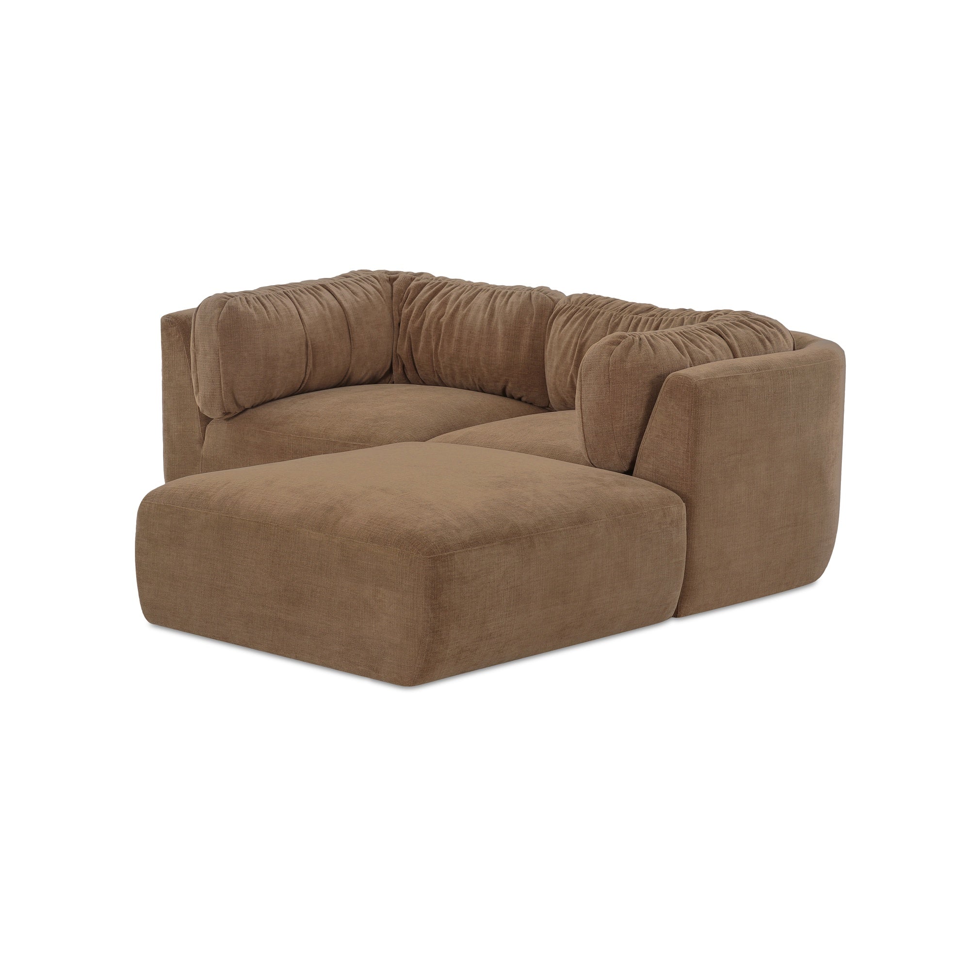 Moes Matina Nook Modular Sectional Taupe OA-1105-39