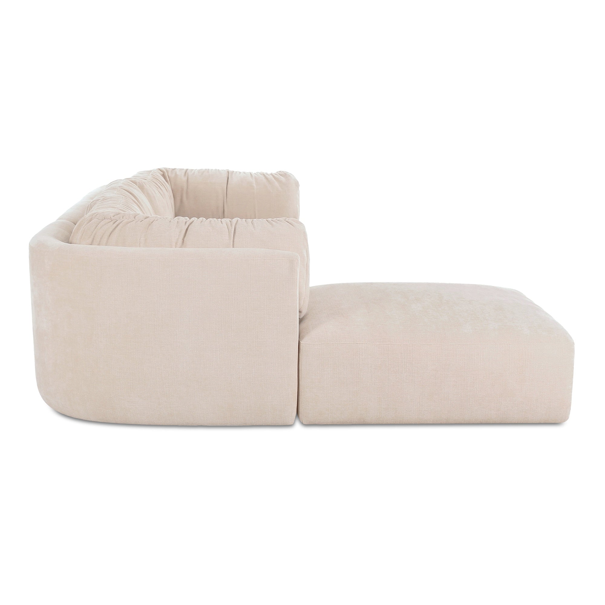 Moes Matina Lounge Modular Sectional Oatmeal OA-1106-34