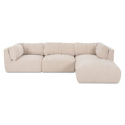 Moes Matina Lounge Modular Sectional Oatmeal OA-1106-34