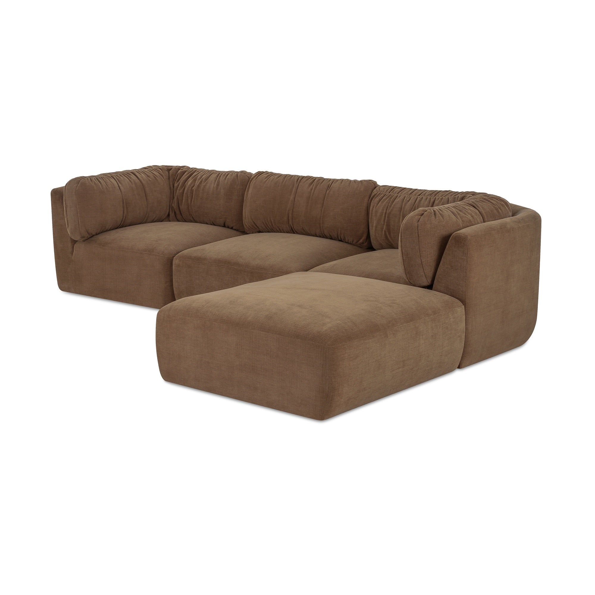 Moes Matina Lounge Modular Sectional Taupe OA-1106-39