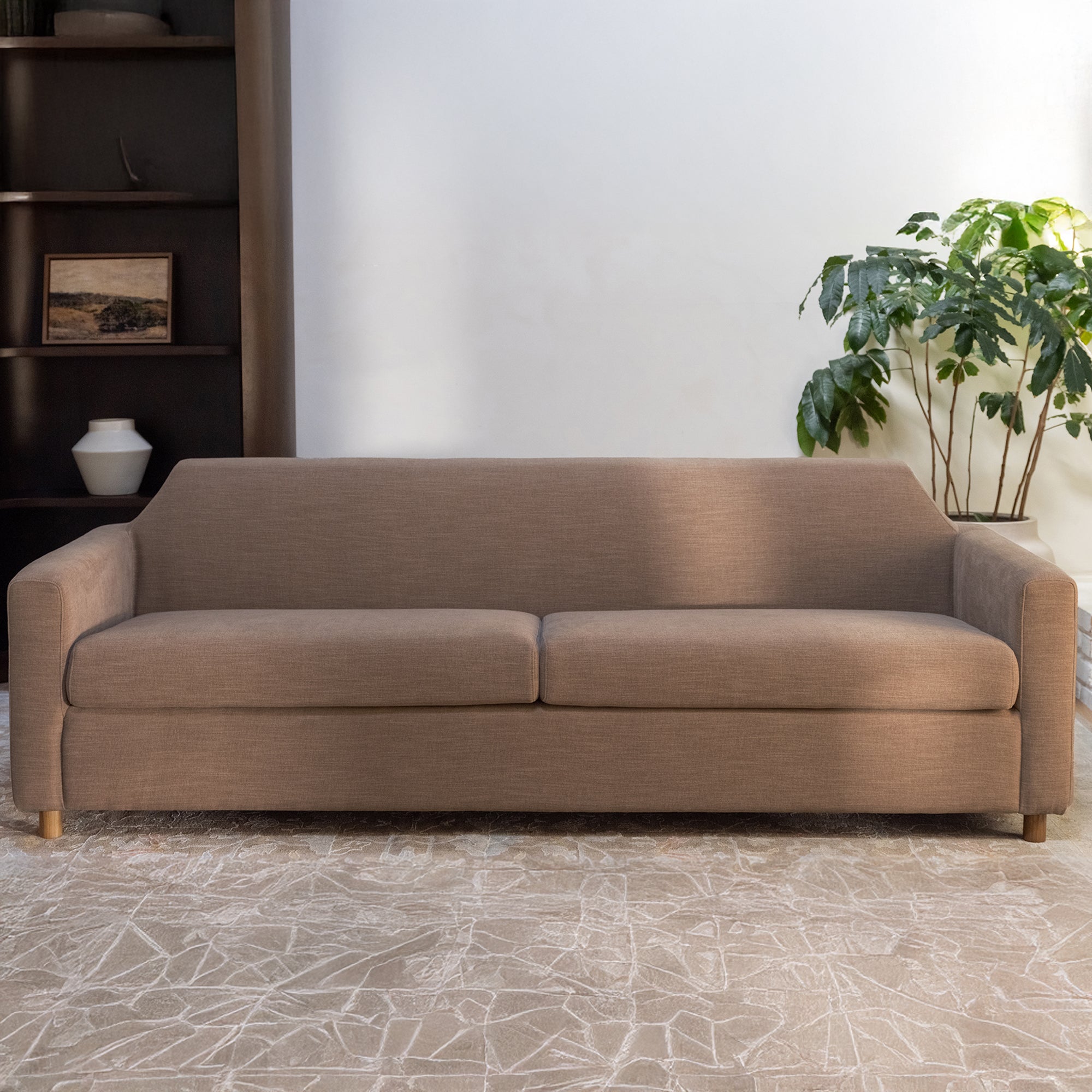 Moes Finch Sofa Soft Brown OA-1109-21