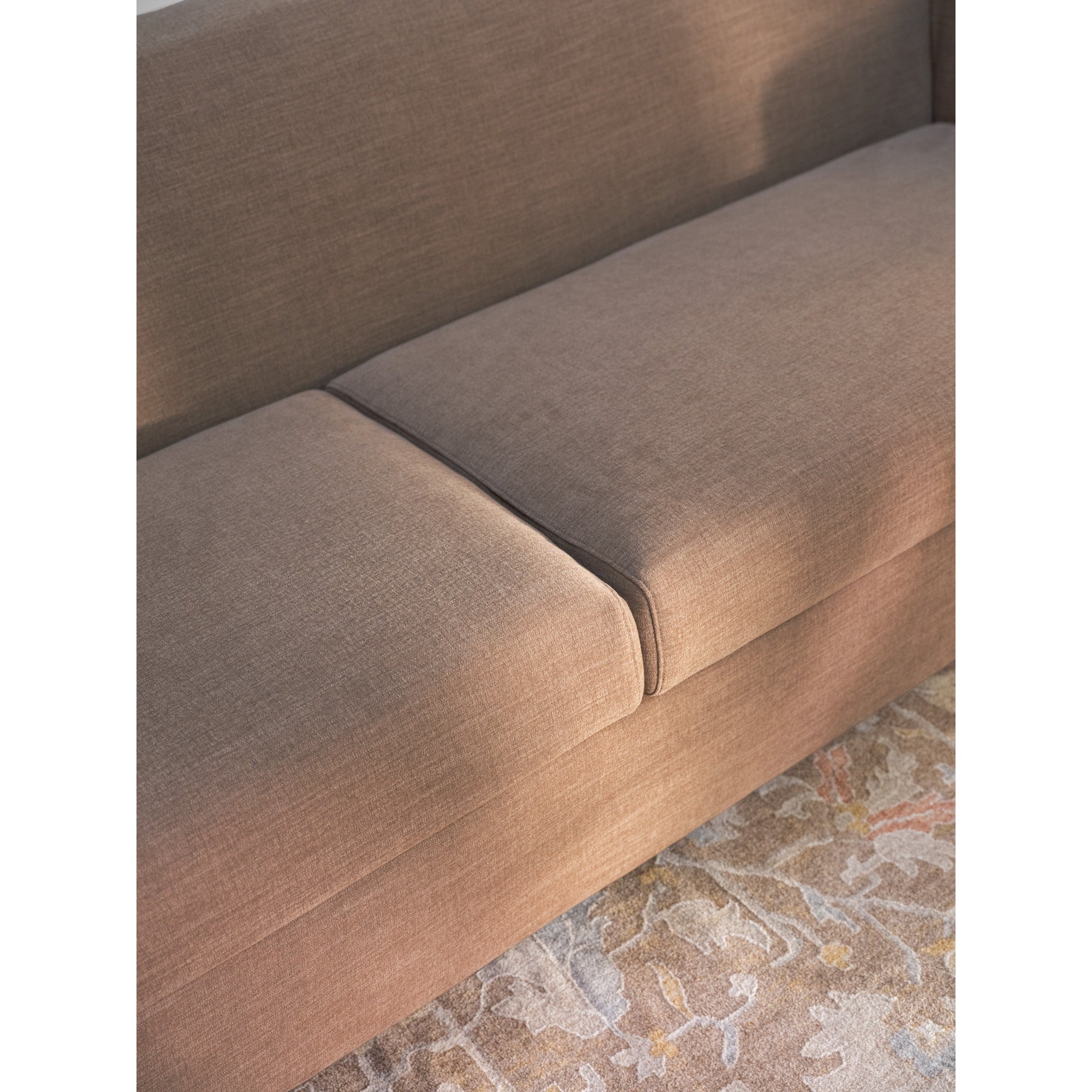 Moes Finch Sofa Soft Brown OA-1109-21