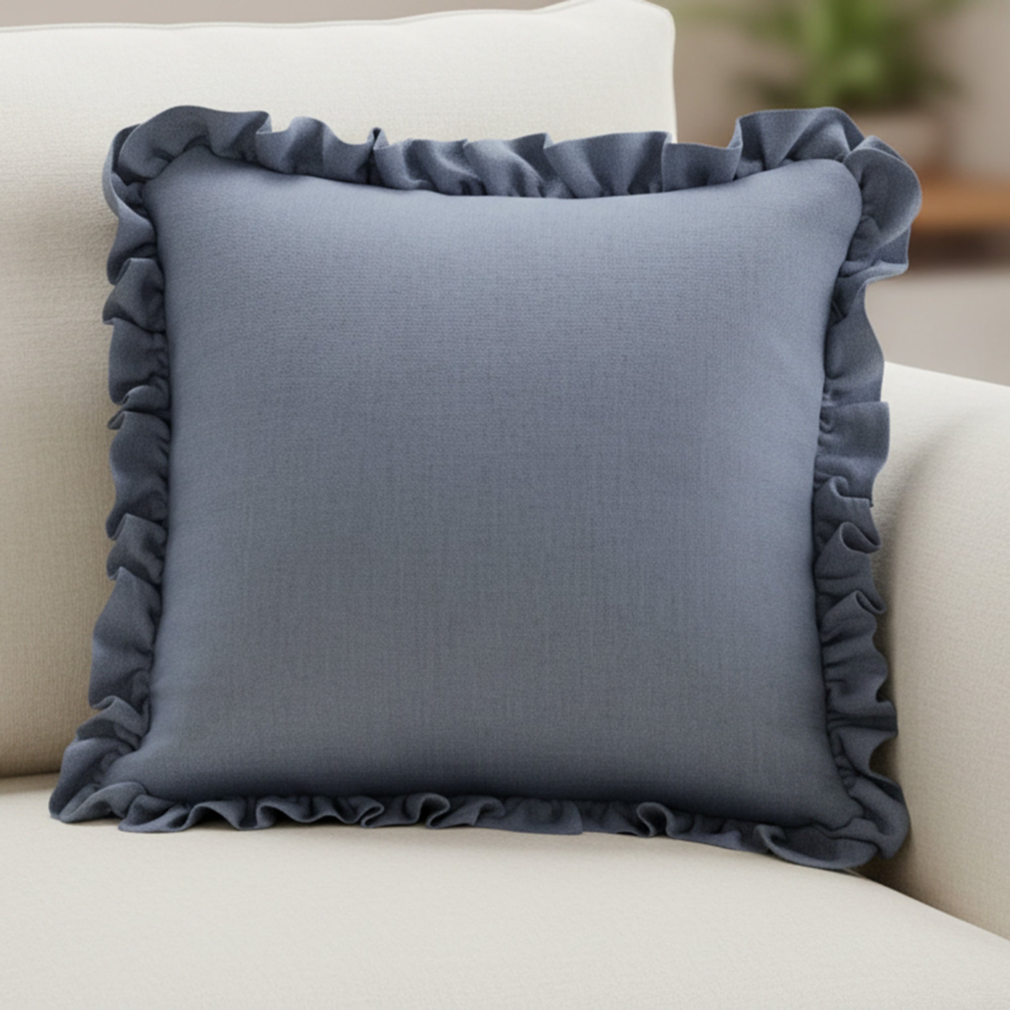 Moes Betty 20 Inch Cushion Blue OA-1110-26
