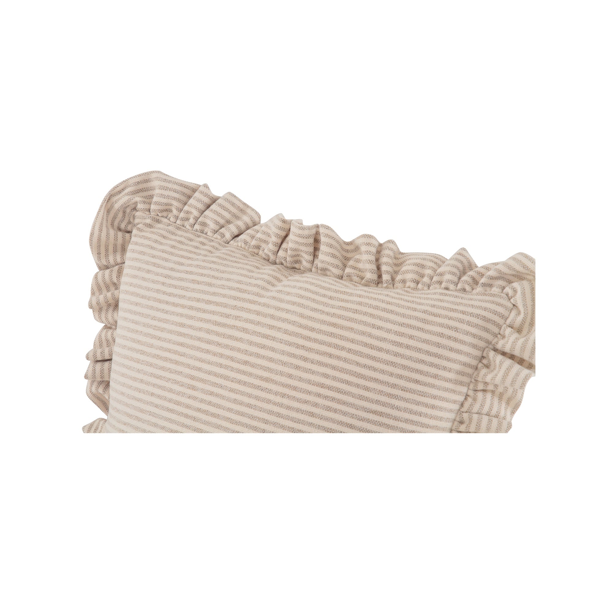 Moes Betty 20 Inch Cushion Beige Stripe OA-1110-37
