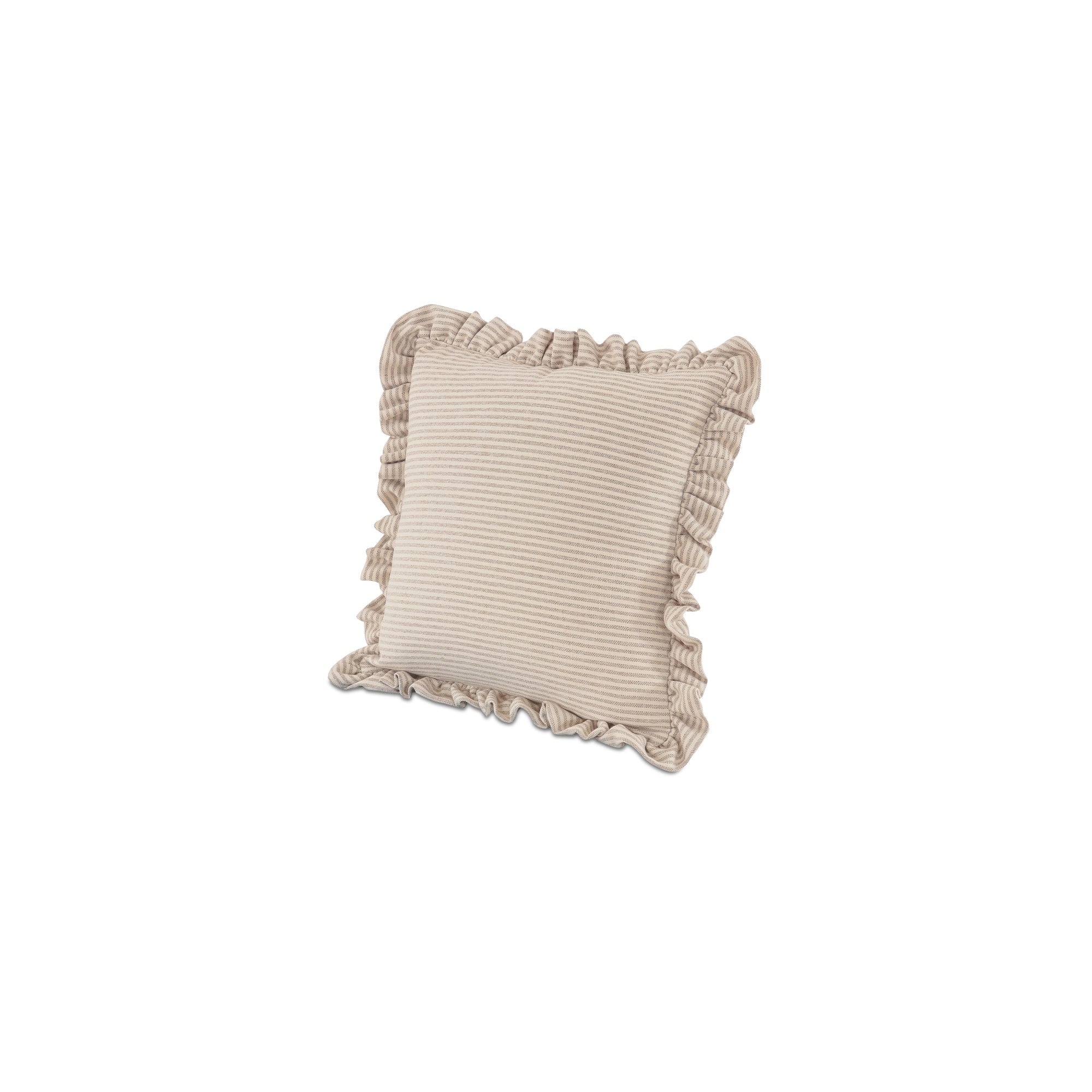 Moes Betty 20 Inch Cushion Beige Stripe OA-1110-37