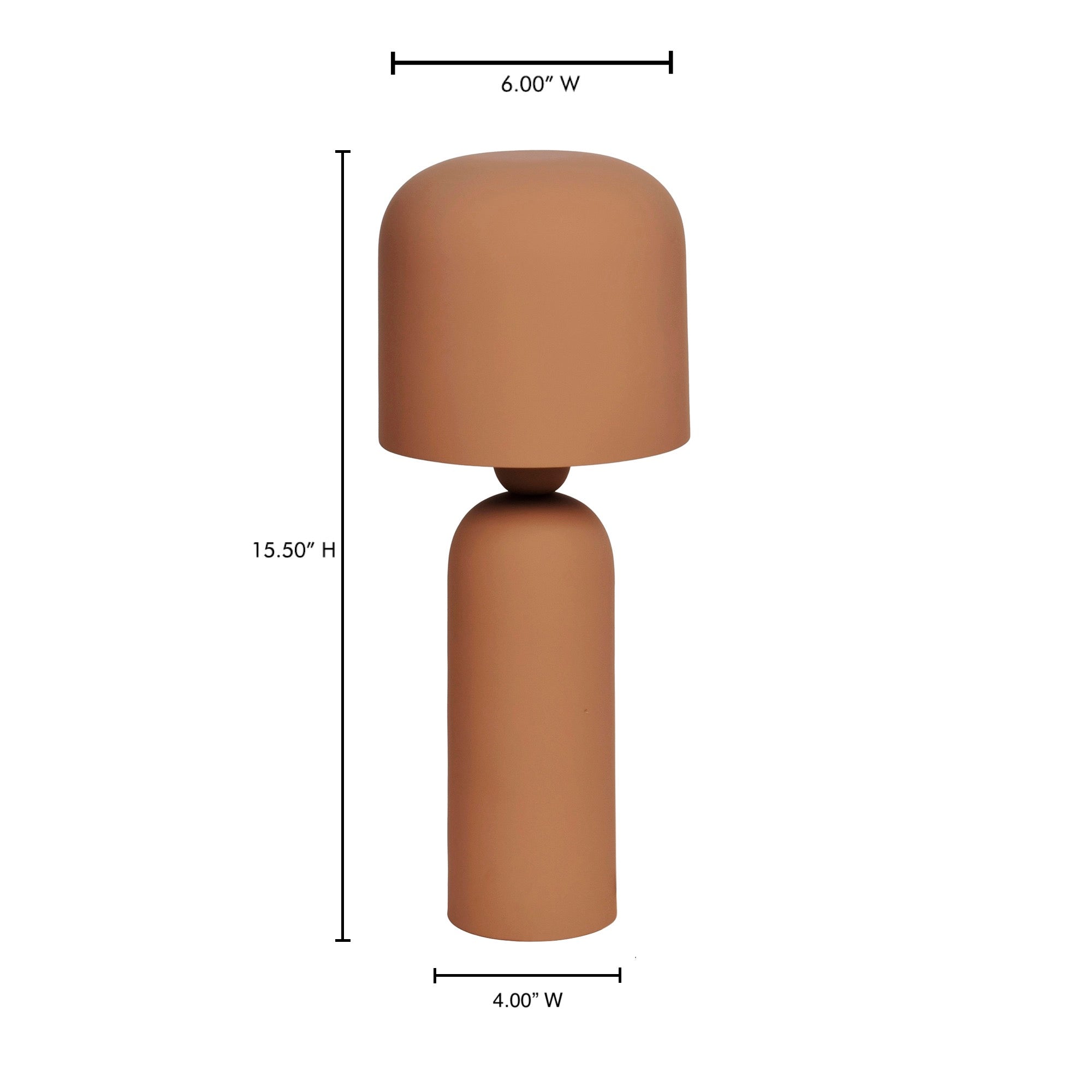 Moes Echo Lamp Terracotta OD-1019-12