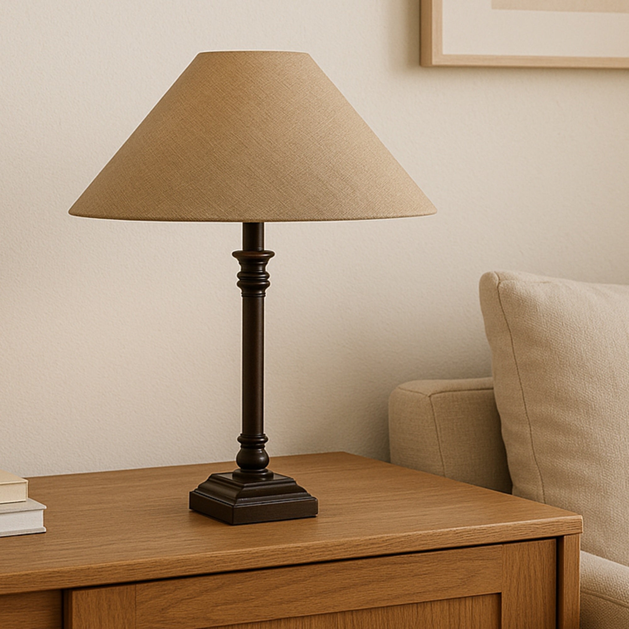 Moes Mayfair Table Lamp Brown OD-1028-31
