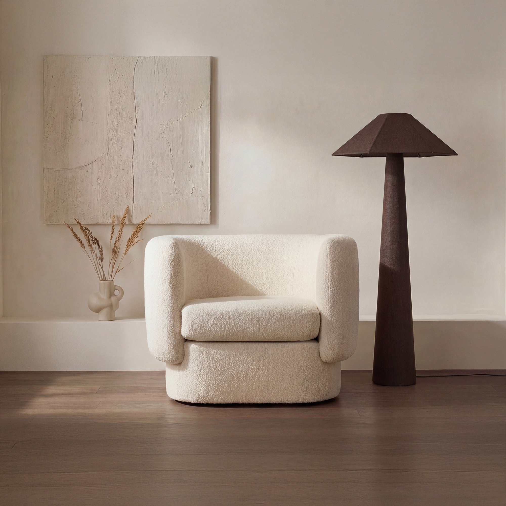 Moes Gigi Floor Lamp Dark Brown Floor Lamp OD-1033-20-0