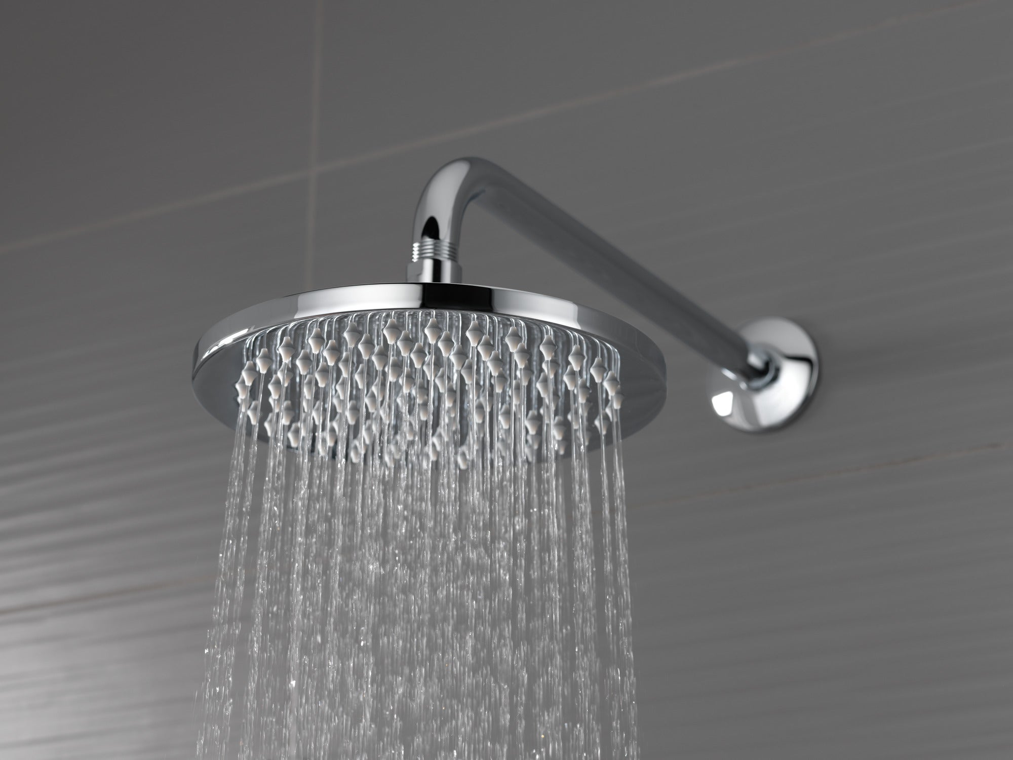 Brizo Essential™ Shower 8" Linear Round Single-Function Raincan Shower Head - 1.75 GPM