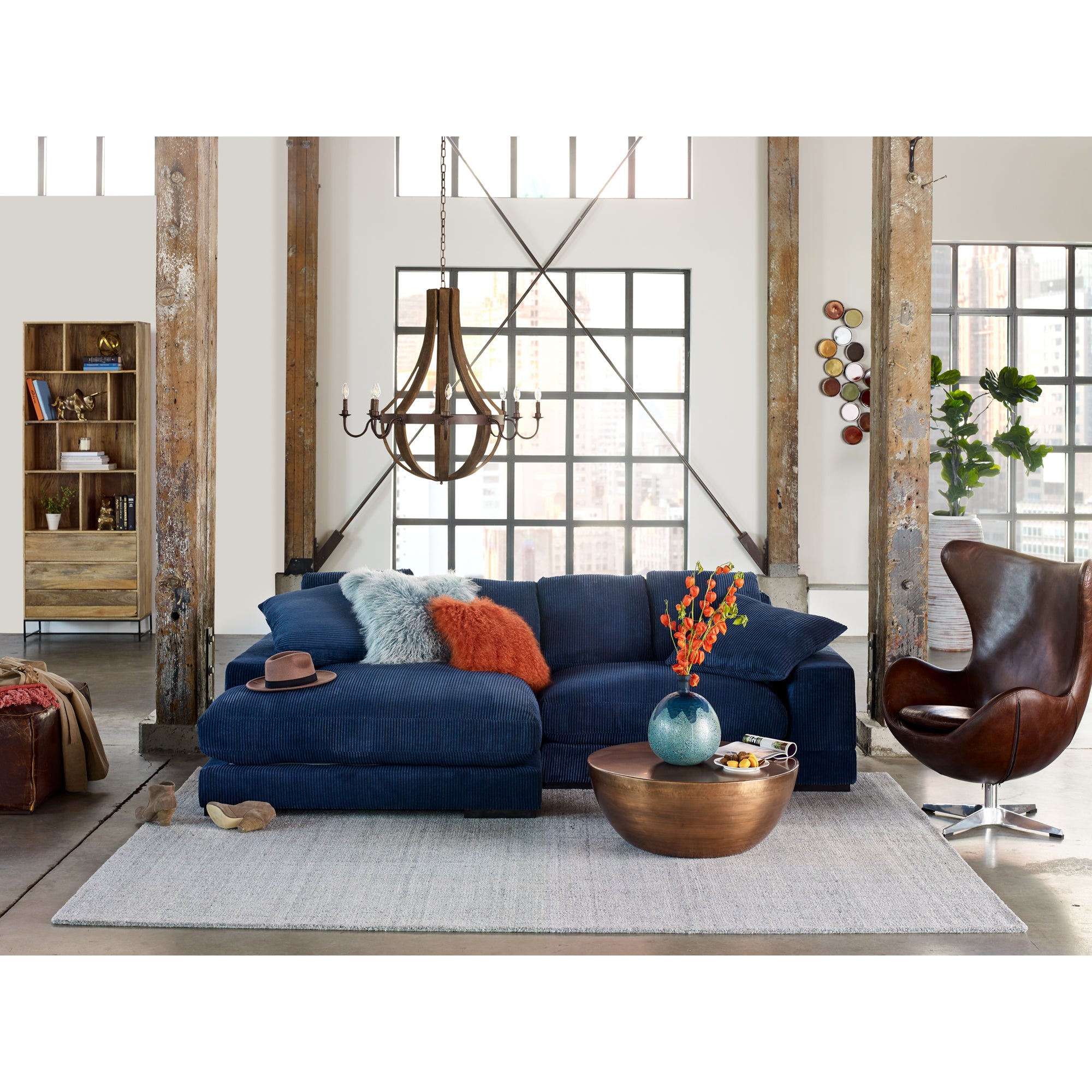 Moes Conga Coffee Table Copper OT-1002-42