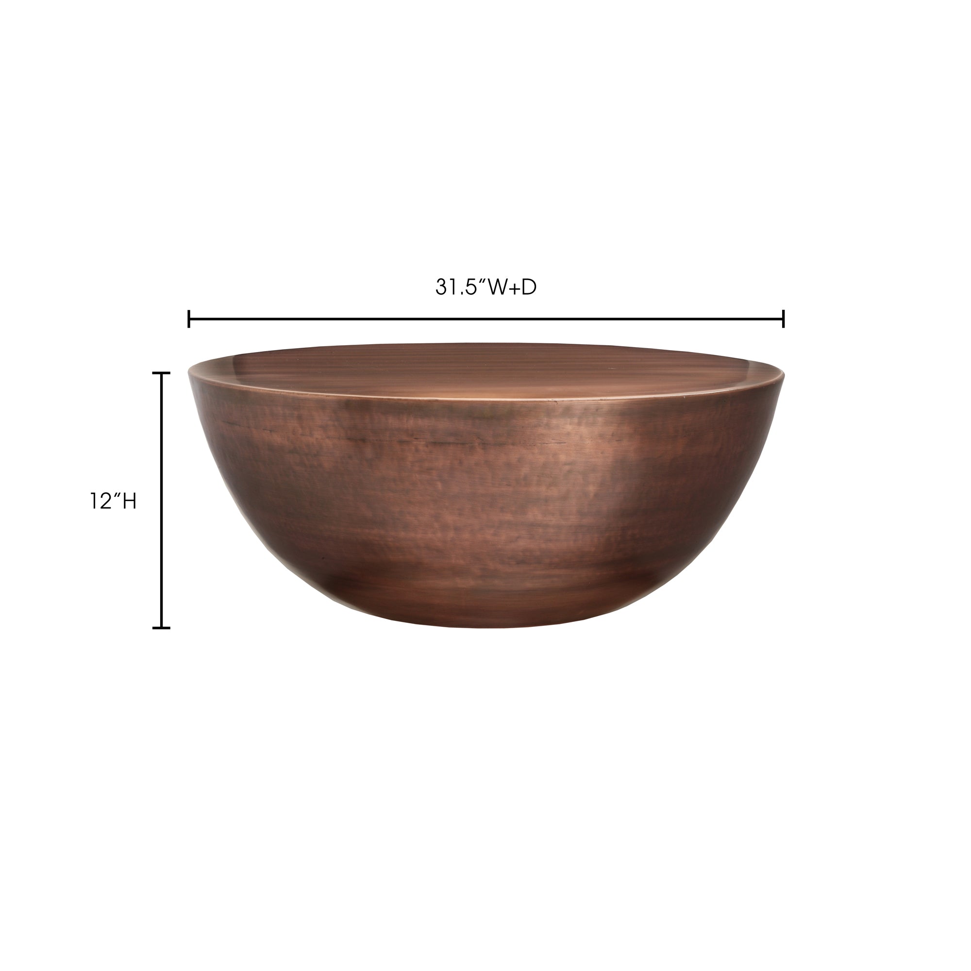 Moes Conga Coffee Table Copper OT-1002-42