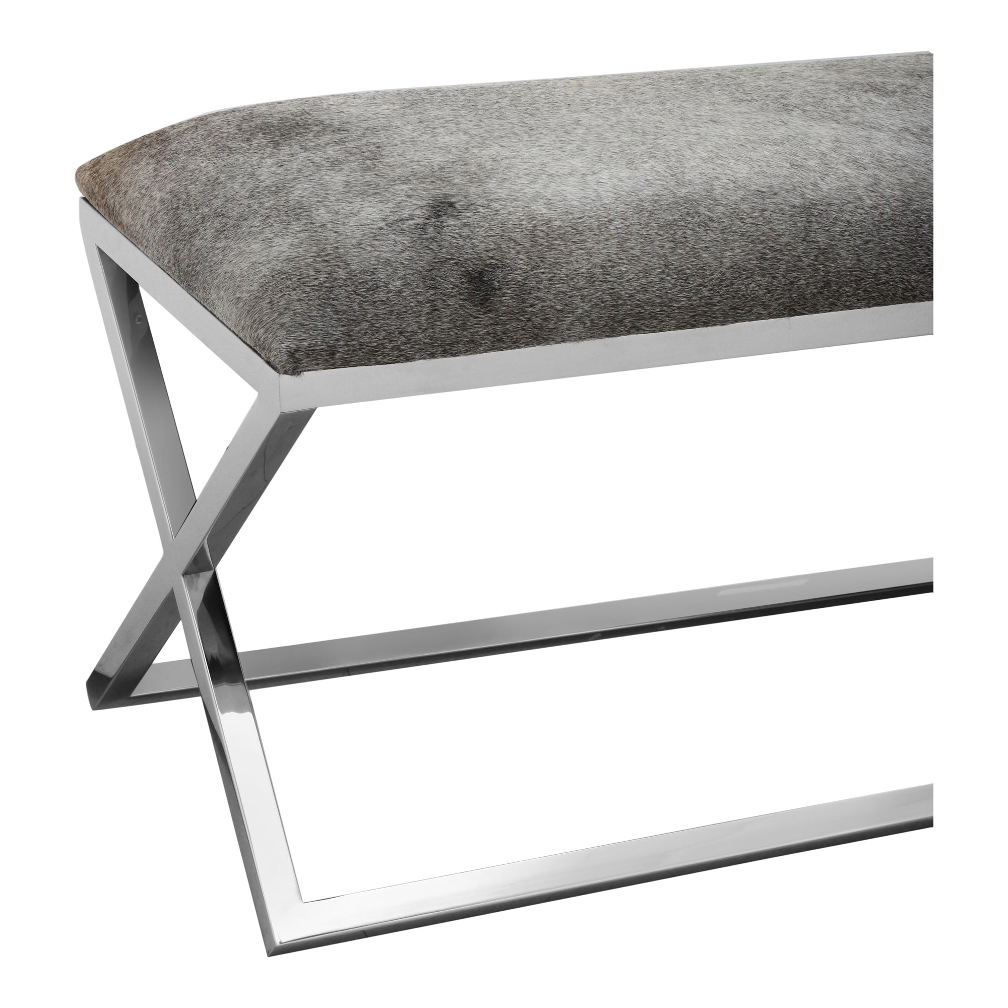Moes Rossi Bench Grey OT-1011-15