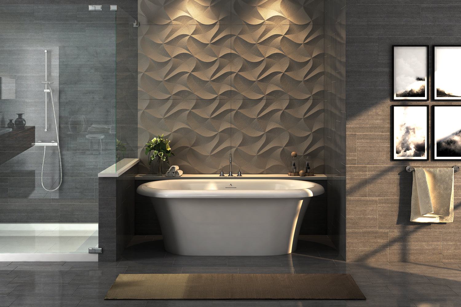 Americh Odessa 6635 - Tub Only Freestanding Bathtub OD6635T-WH