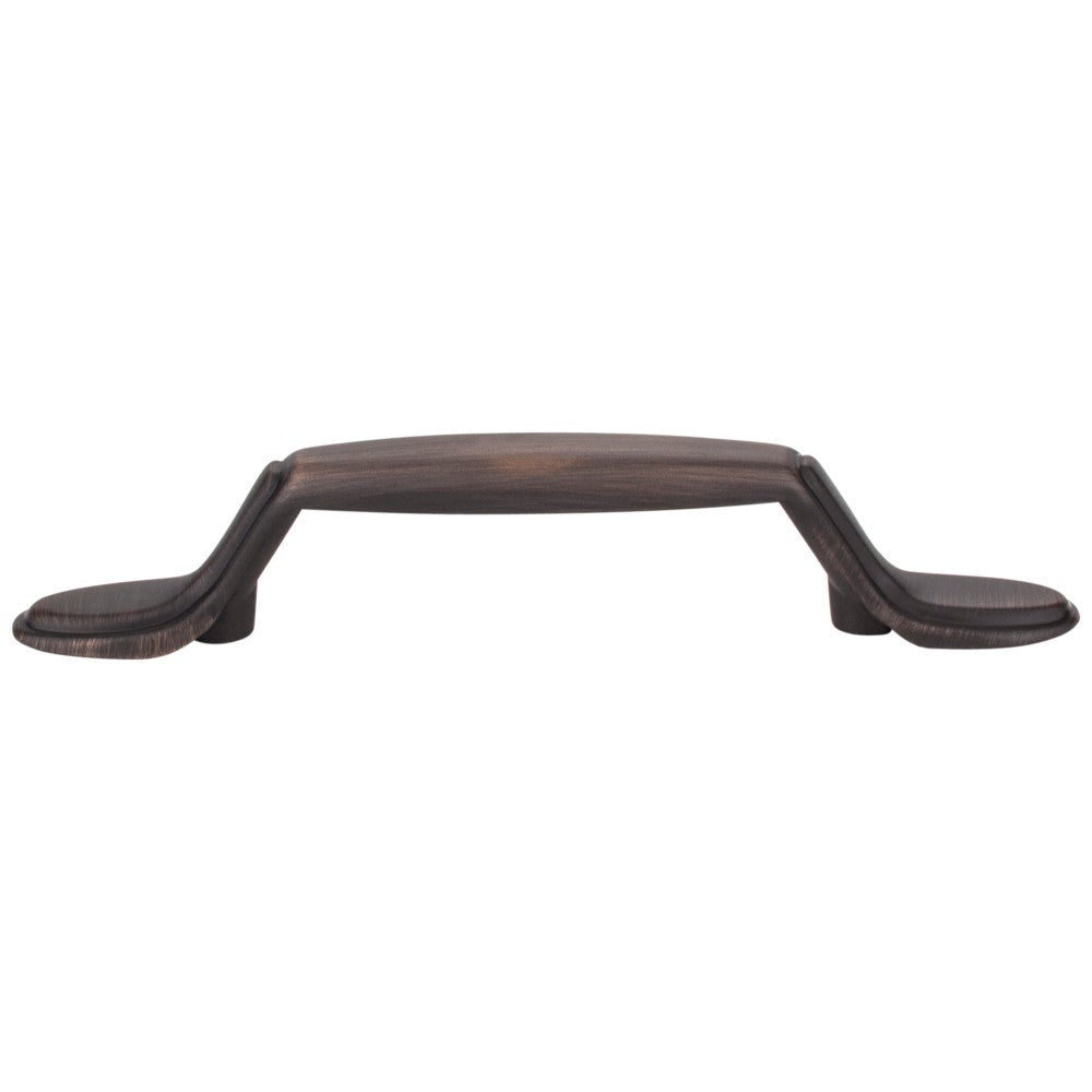 Hardware Resources 3" Center-to-Center Satin Nickel Vienna Cabinet Pull