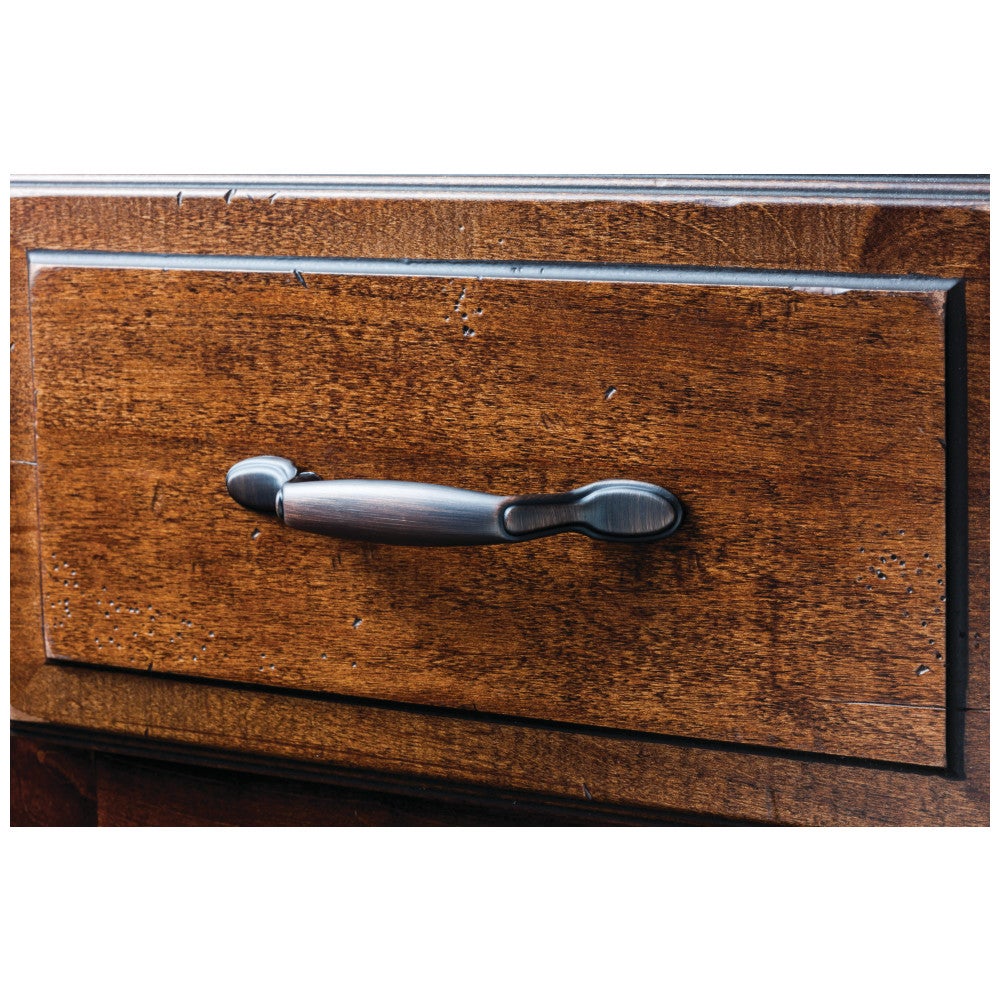 Hardware Resources 3" Center-to-Center Satin Nickel Vienna Cabinet Pull