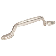 Hardware Resources 3" Center-to-Center Satin Nickel Vienna Cabinet Pull