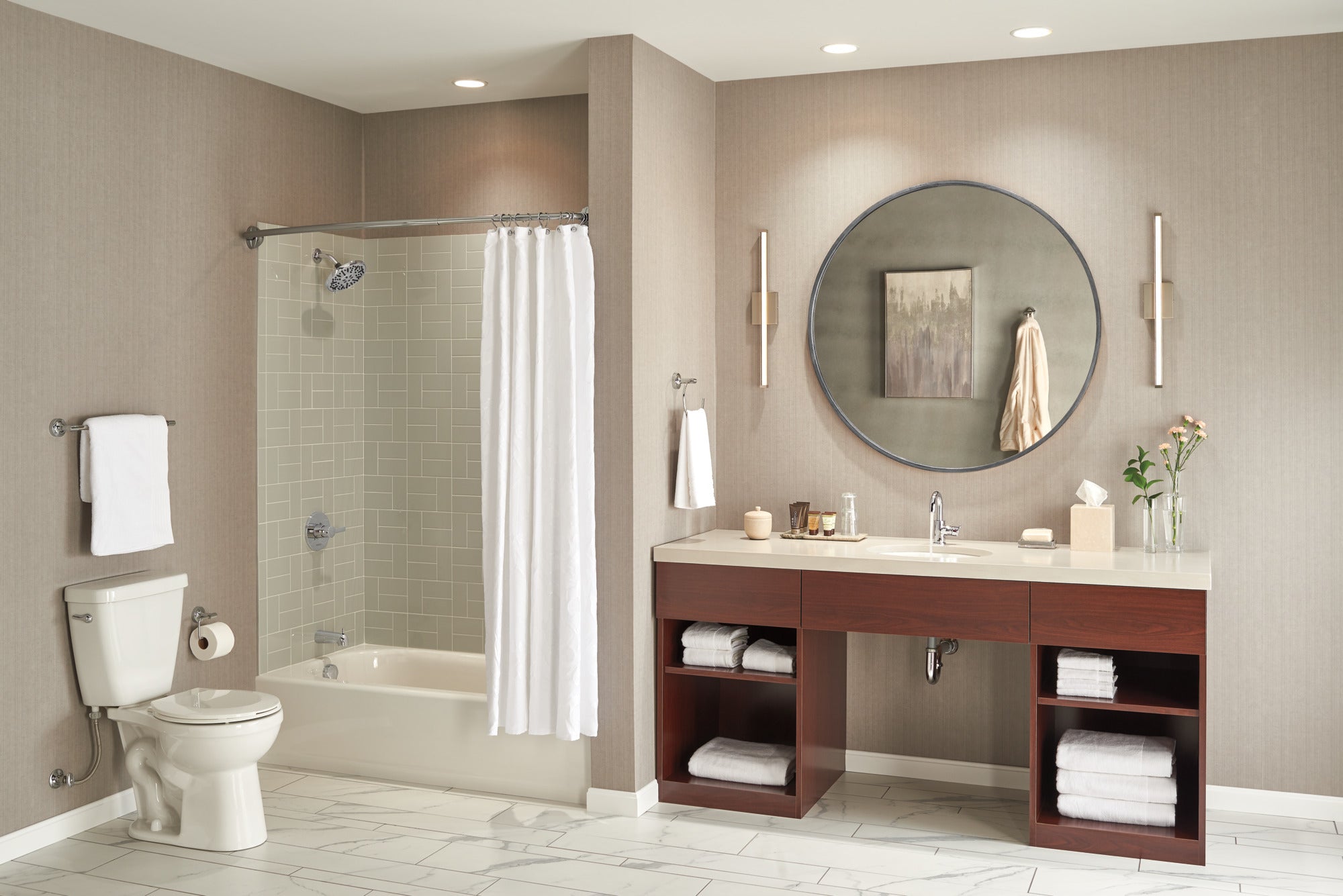 Peerless Precept® Tub and Shower Trim - Less Head