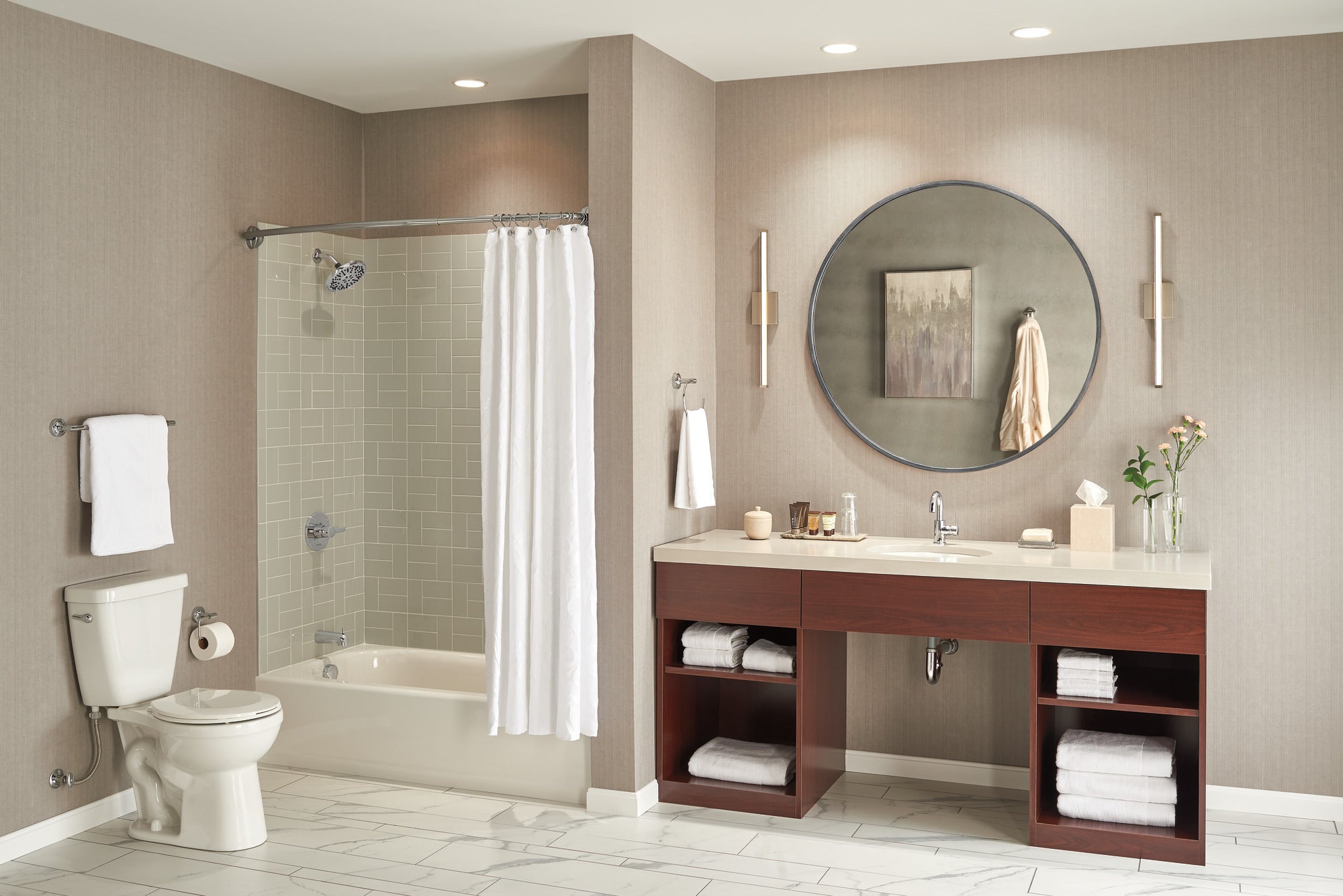 Peerless Precept® Single Handle Centerset Bathroom Faucet