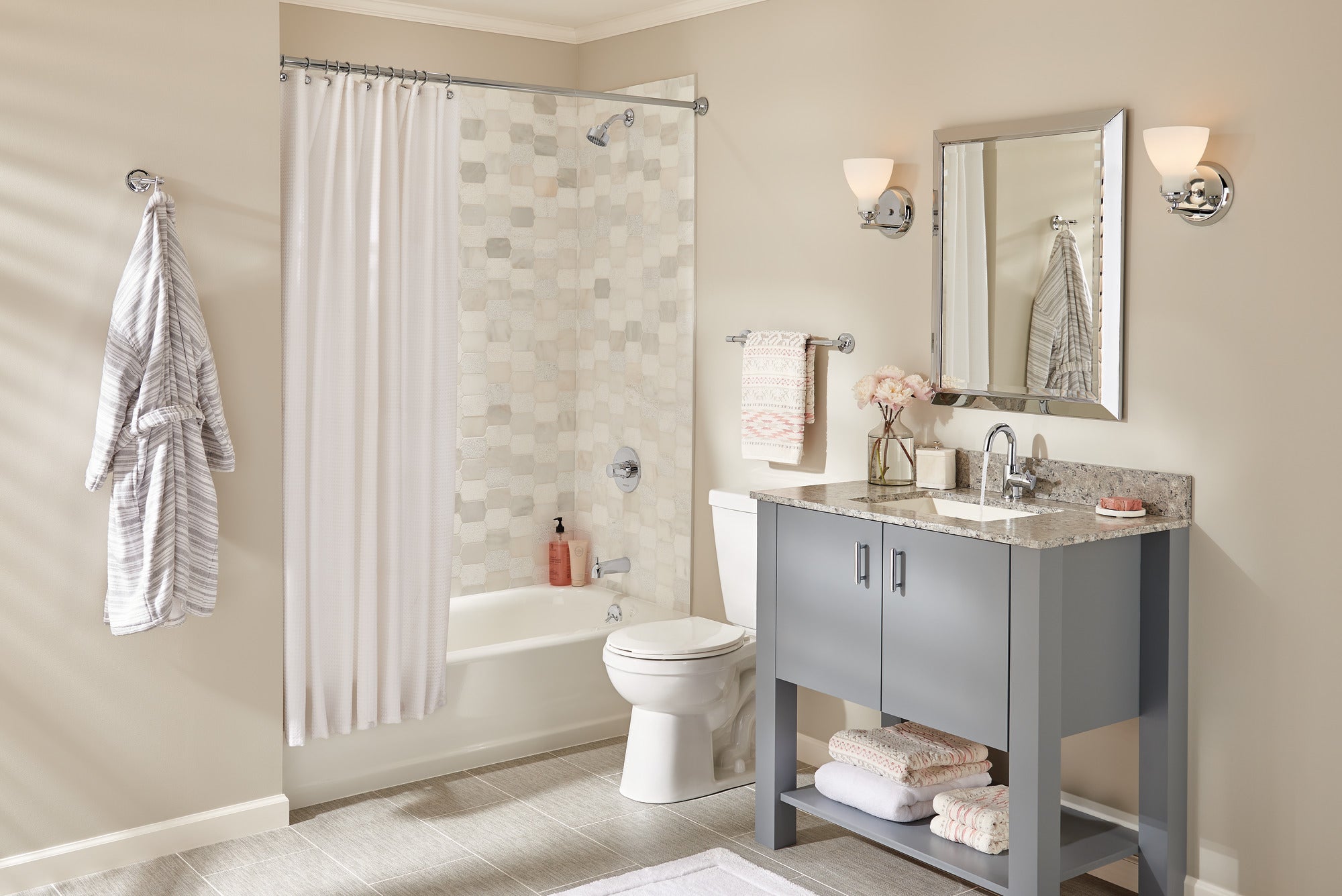 Peerless Precept® Single Handle Centerset Bathroom Faucet