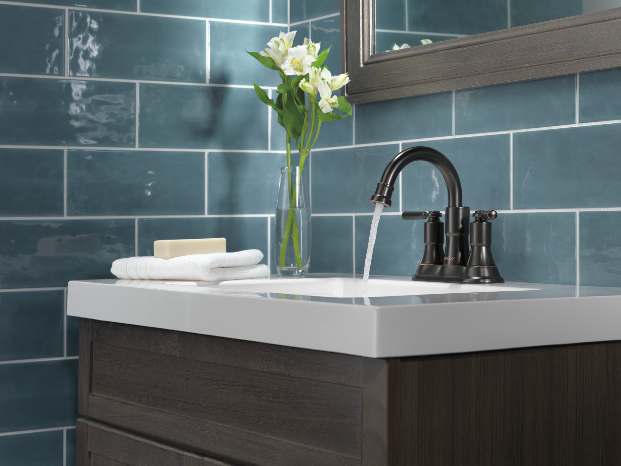 Peerless Westchester® Two-Handle Centerset Bathroom Faucet