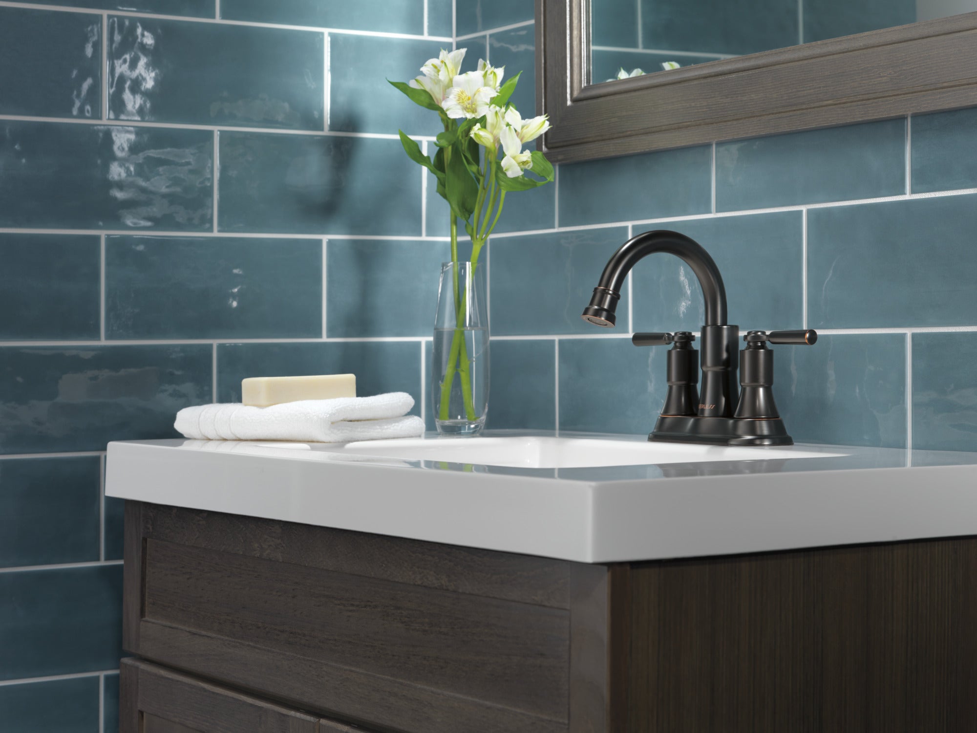 Peerless Westchester® Two-Handle Centerset Bathroom Faucet