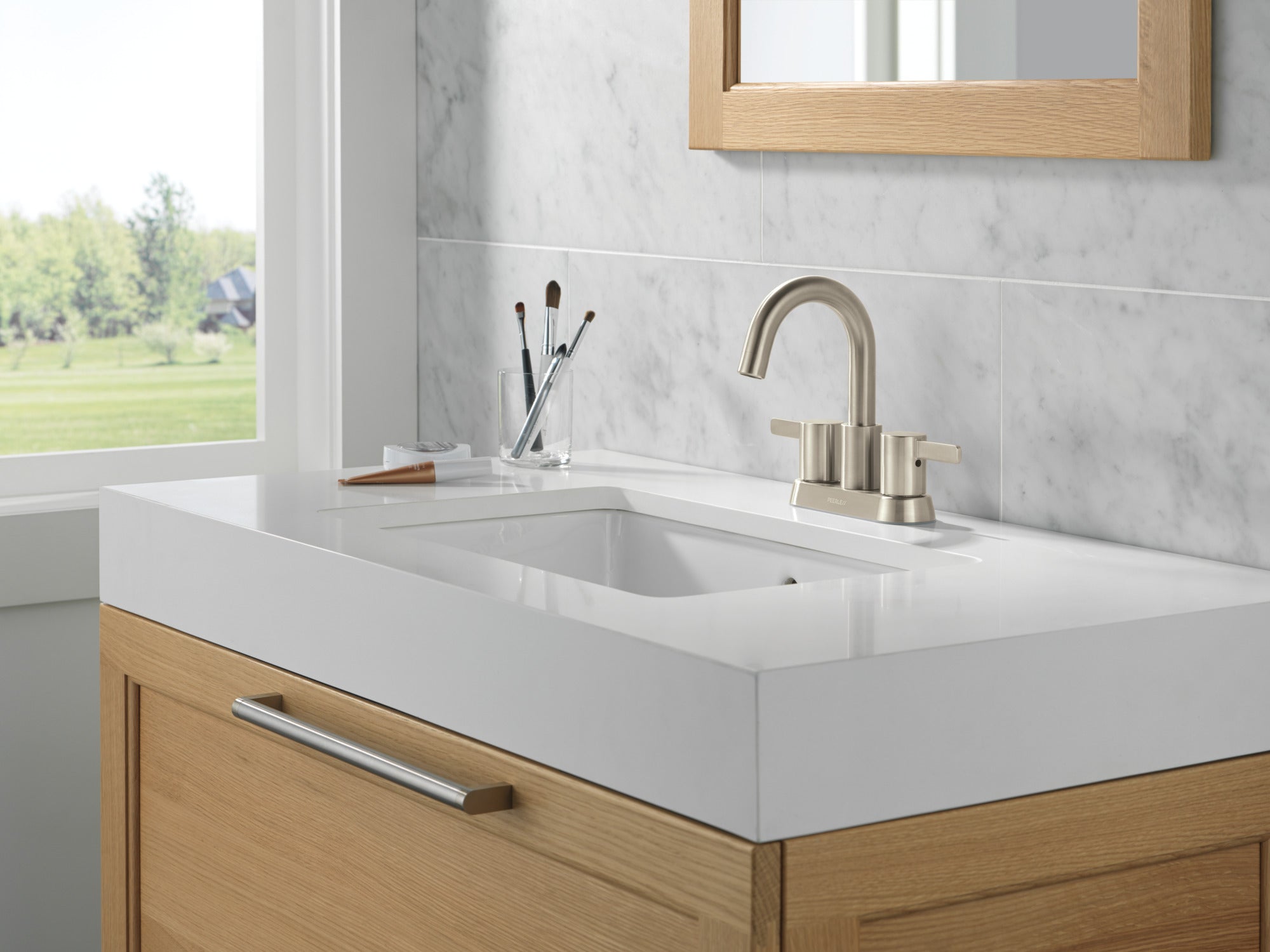 Peerless Precept® Two Handle Centerset Lavatory Faucet