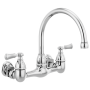 Peerless Elmhurst® Two-handle wall-mount kitchen faucet