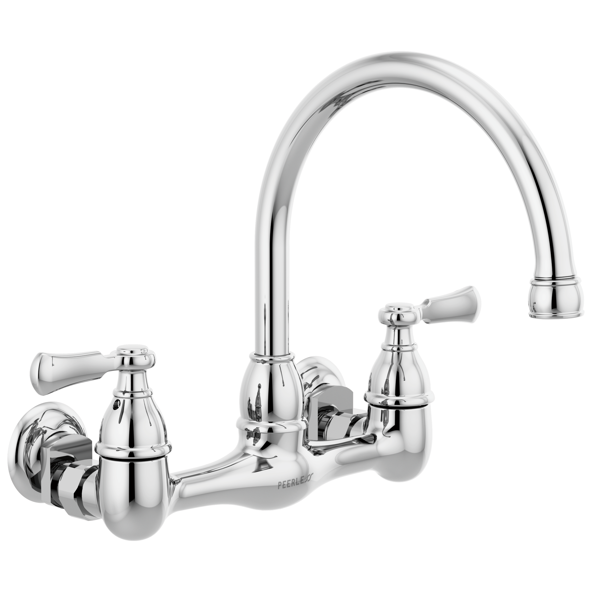 Peerless Elmhurst® Two-handle wall-mount kitchen faucet