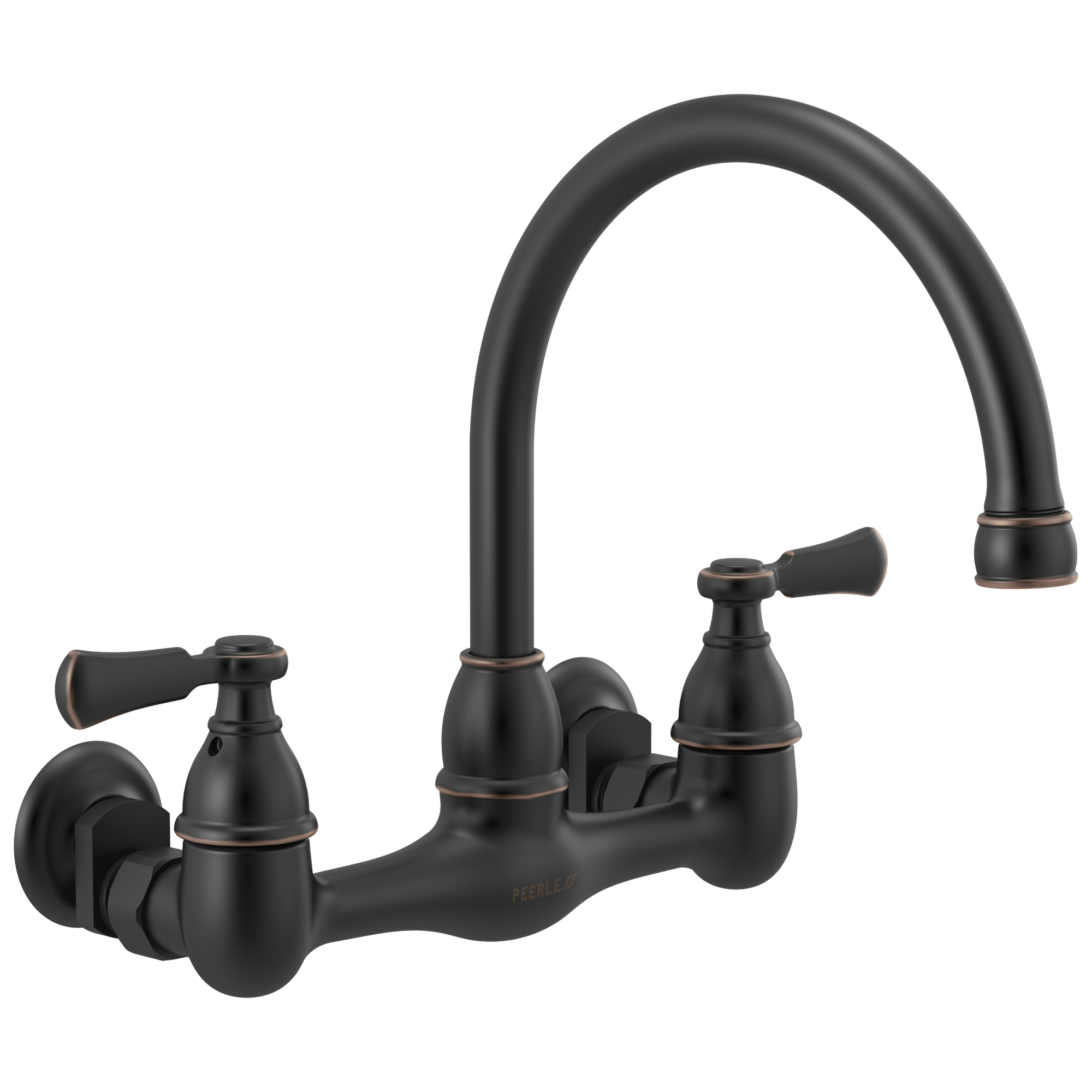 Peerless Elmhurst® Two-handle wall-mount kitchen faucet