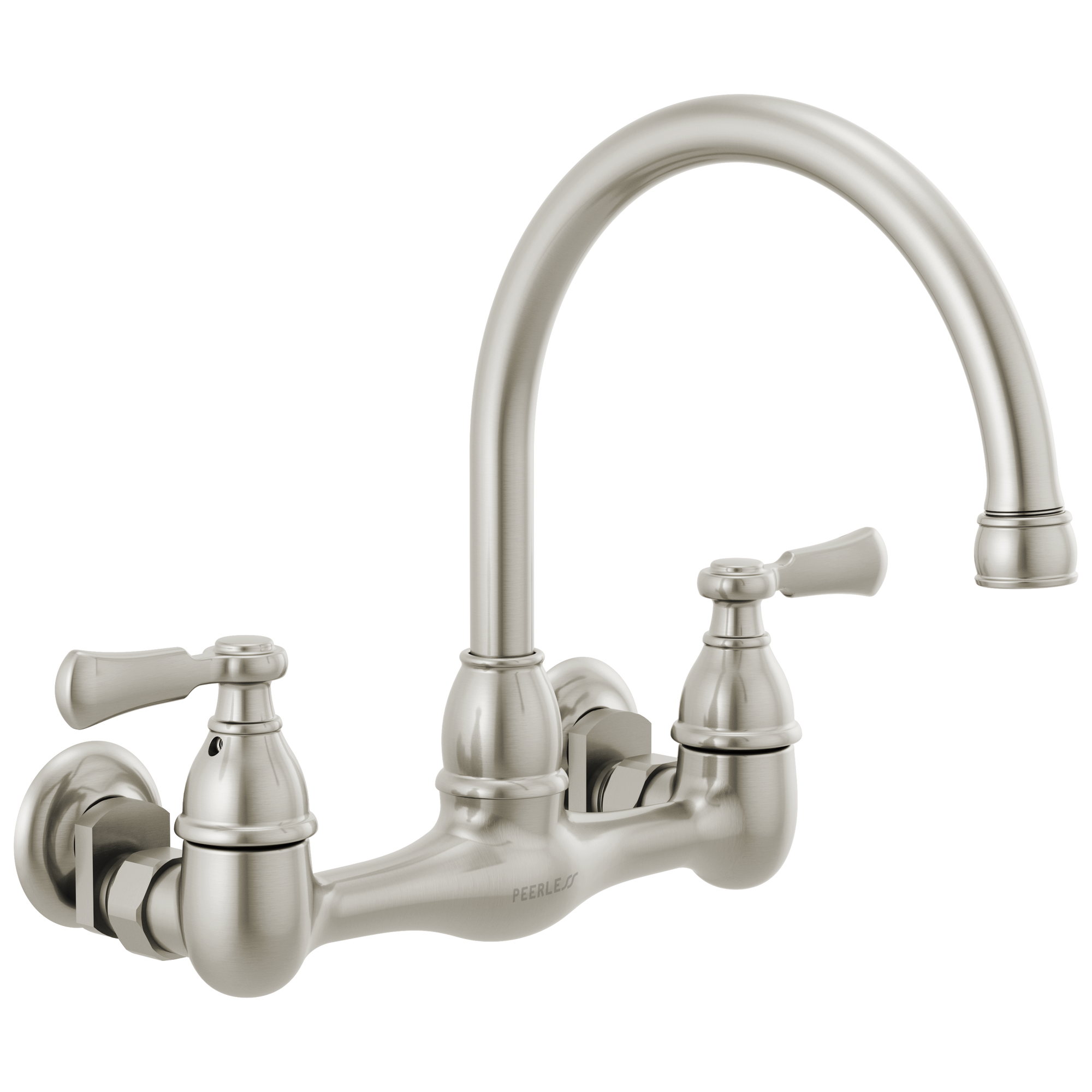Peerless Elmhurst® Two-handle wall-mount kitchen faucet