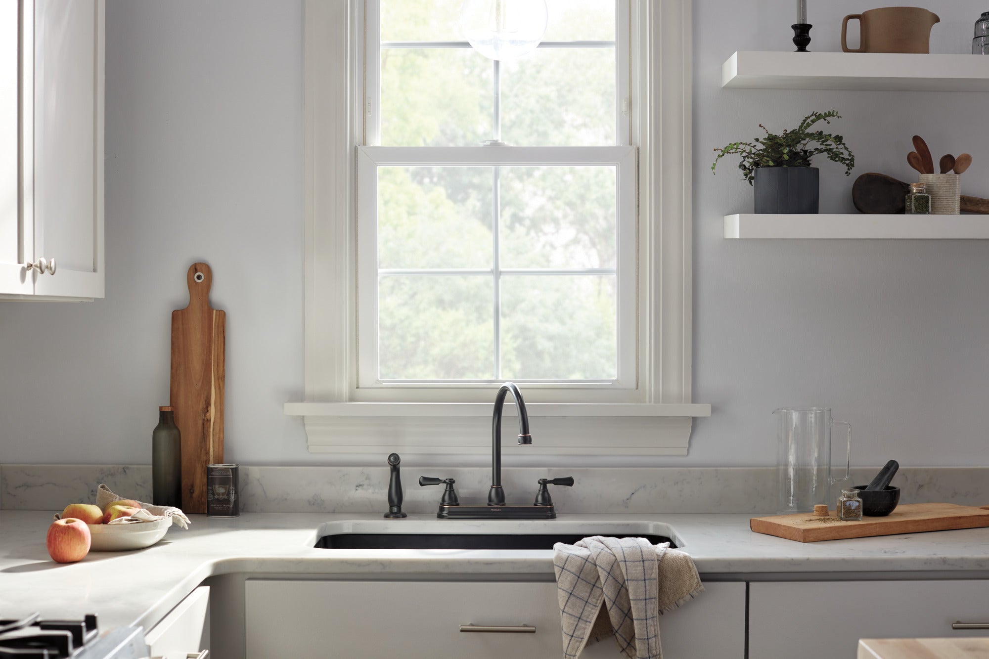 Peerless Elmhurst® Two-Handle Kitchen Faucet with Spray