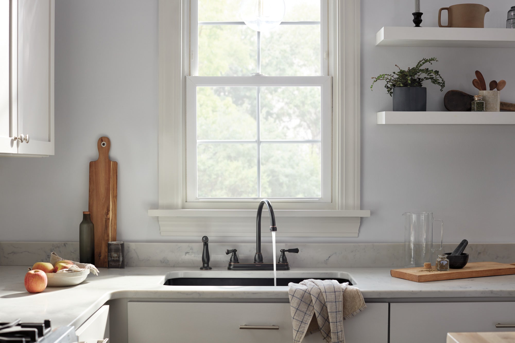 Peerless Elmhurst® Two-Handle Kitchen Faucet with Spray