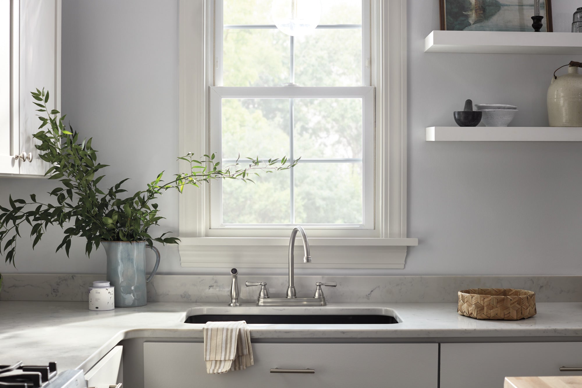 Peerless Elmhurst® Two-Handle Kitchen Faucet with Spray