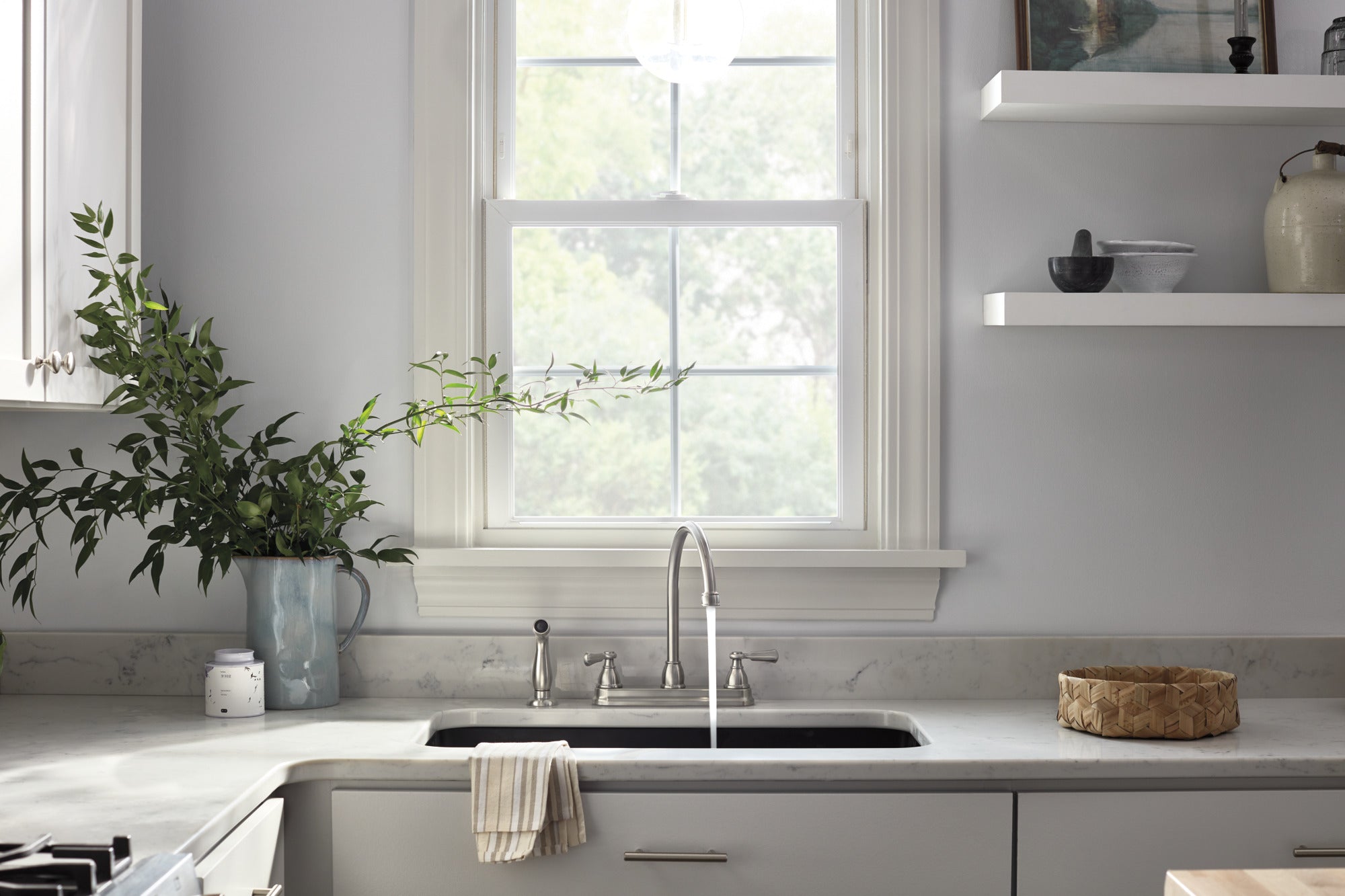 Peerless Elmhurst® Two-Handle Kitchen Faucet with Spray